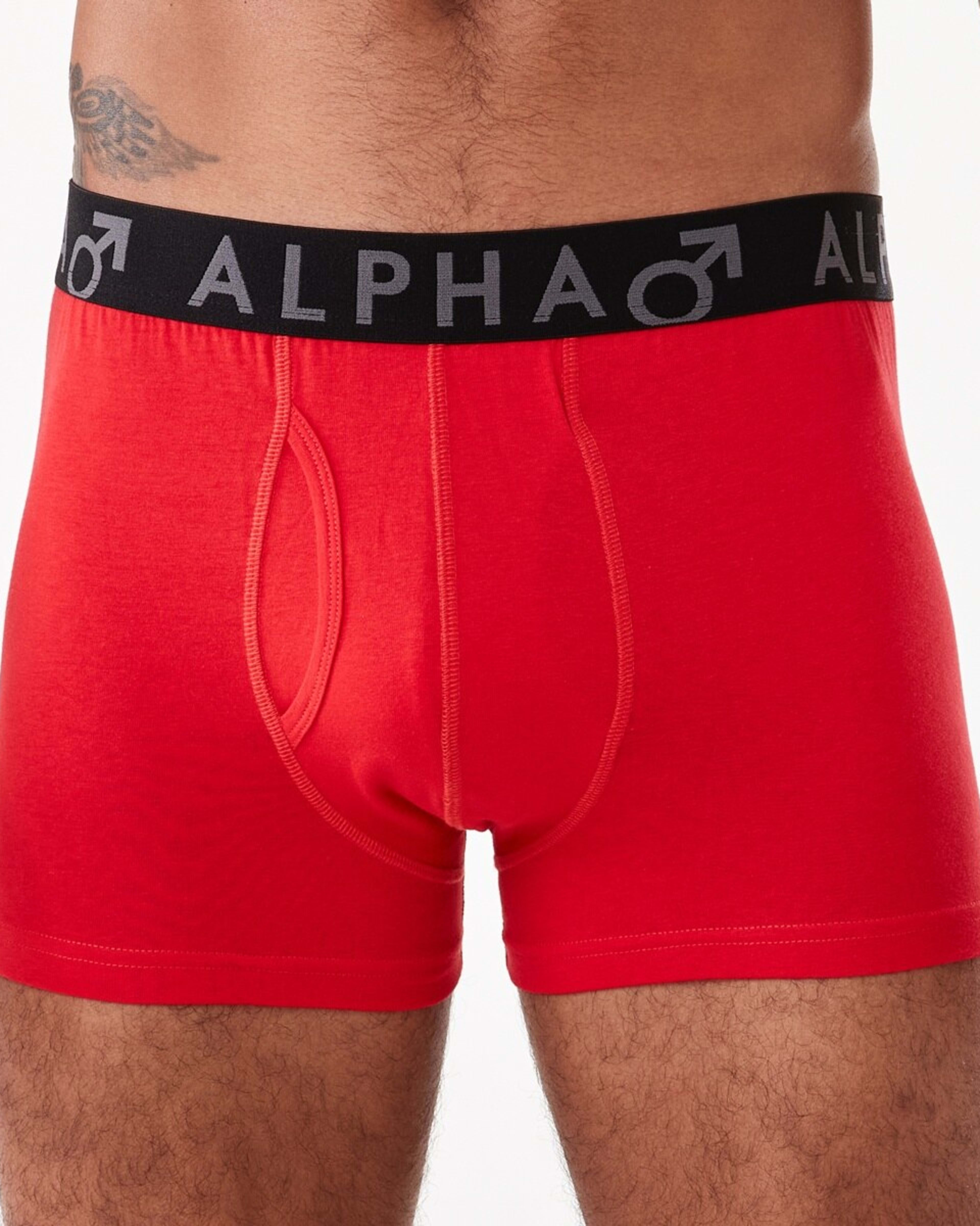 2 3 Pack Fly Front Plain Trunks DARKER BLUE, 2 of 7