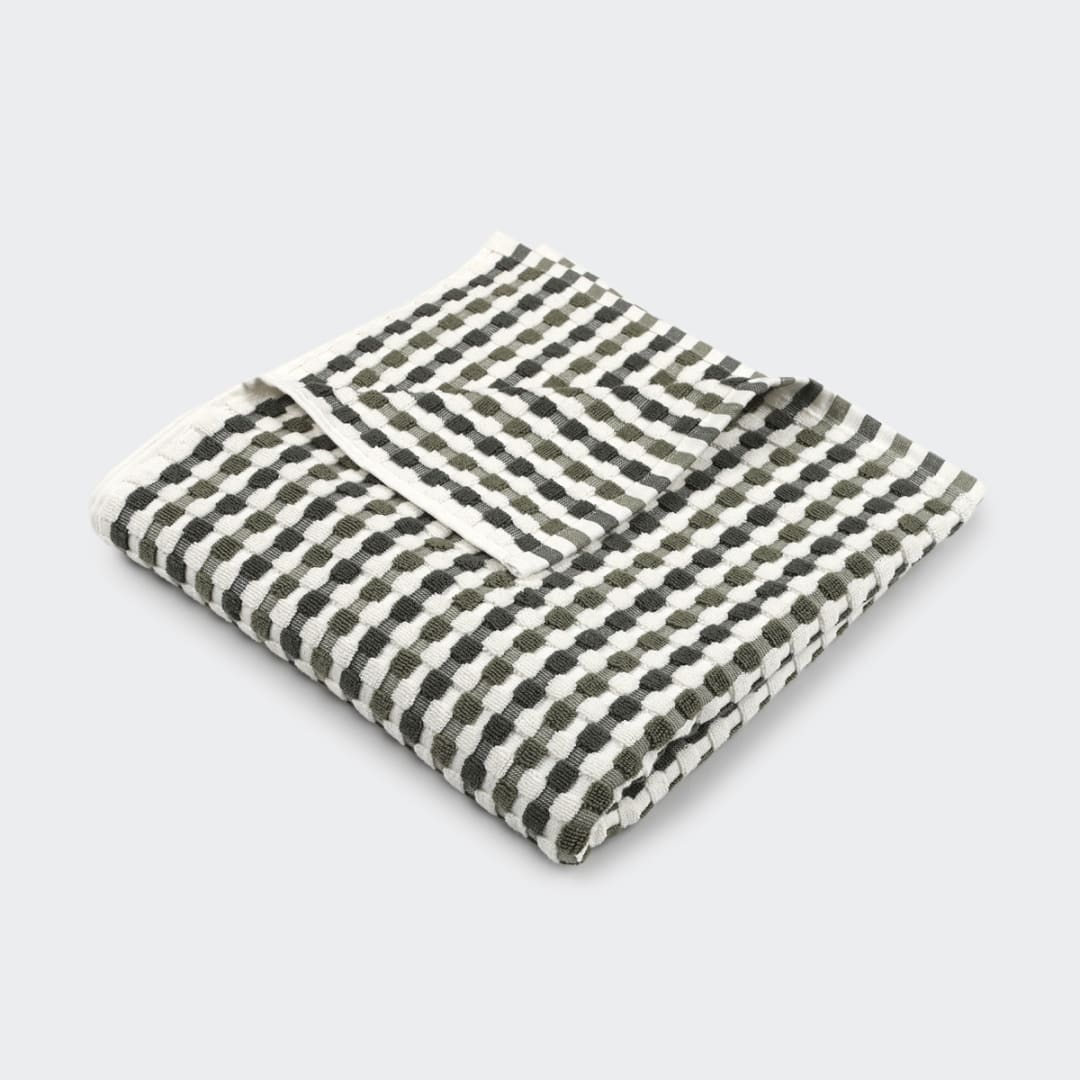 Olive Popcorn Cotton Bath Towel Kmart