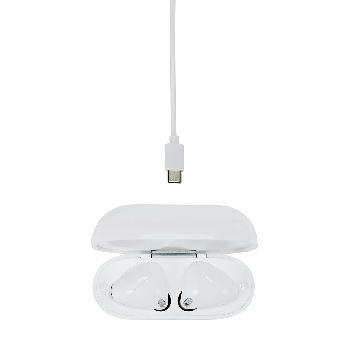 True Wireless Earphones Stem White Kmart