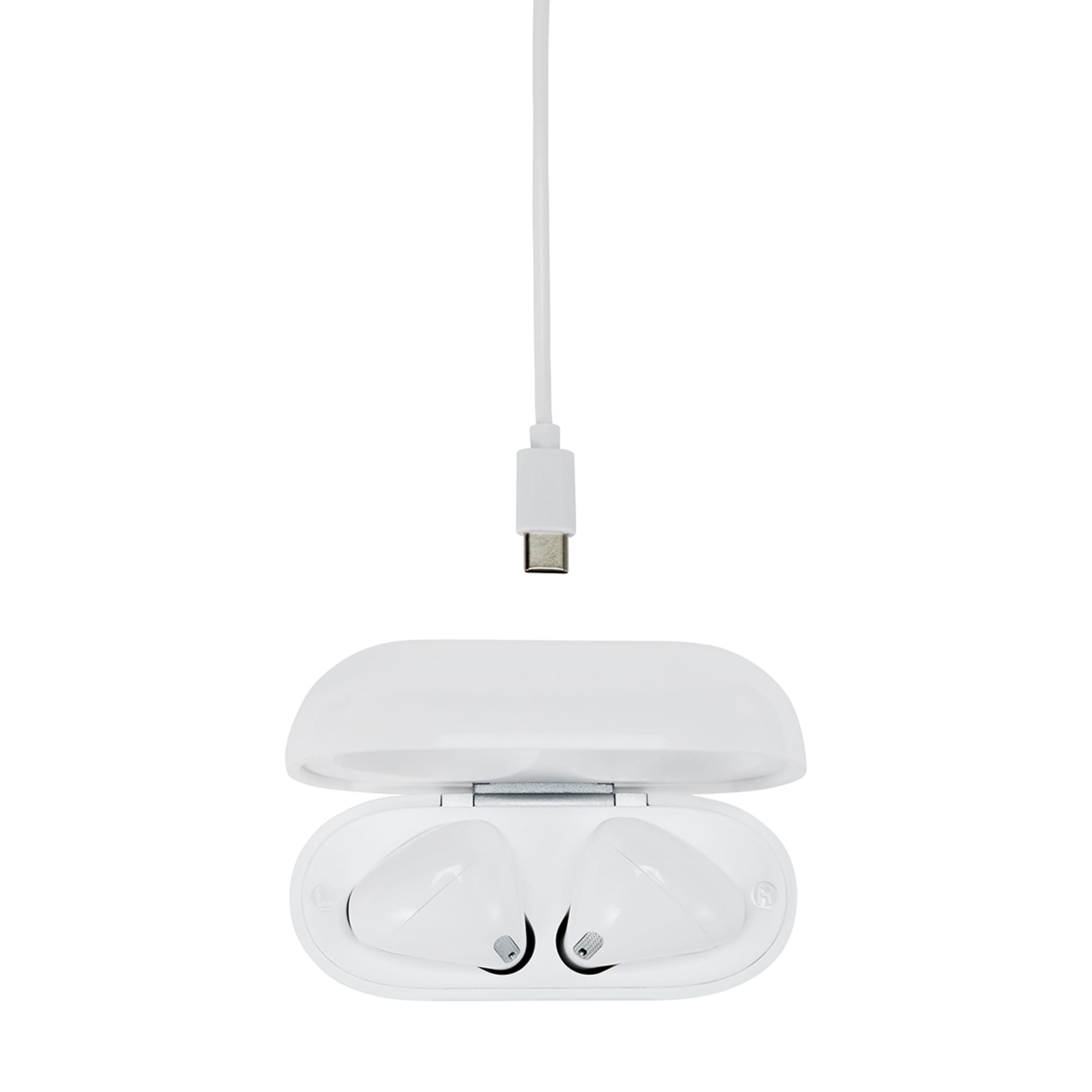 True Wireless Earphones Stem White Kmart