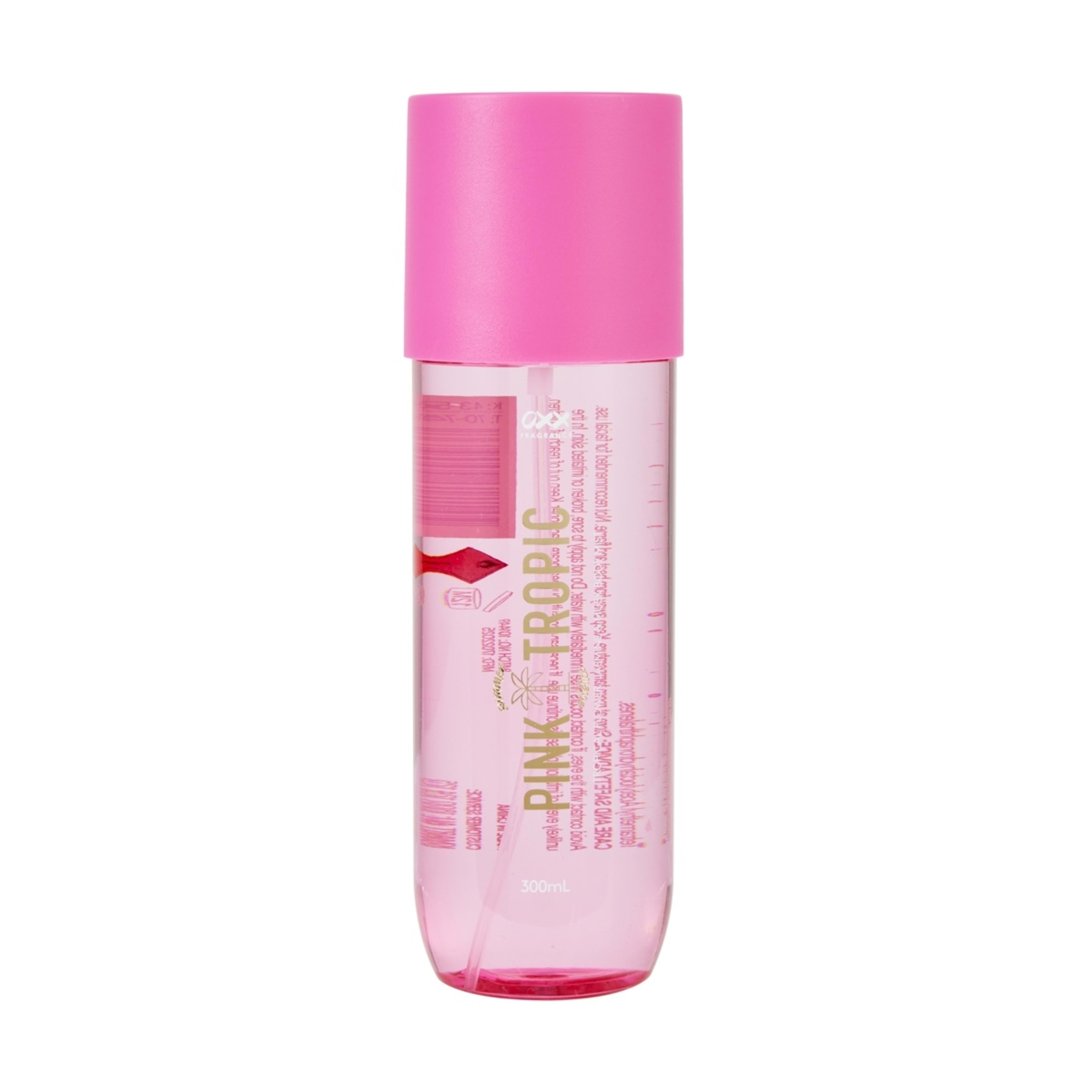 1 OXX Bodycare Pink Tropic Summer Solstice Body Mist 300ml - Tropical Flower, Jasmine and Musk