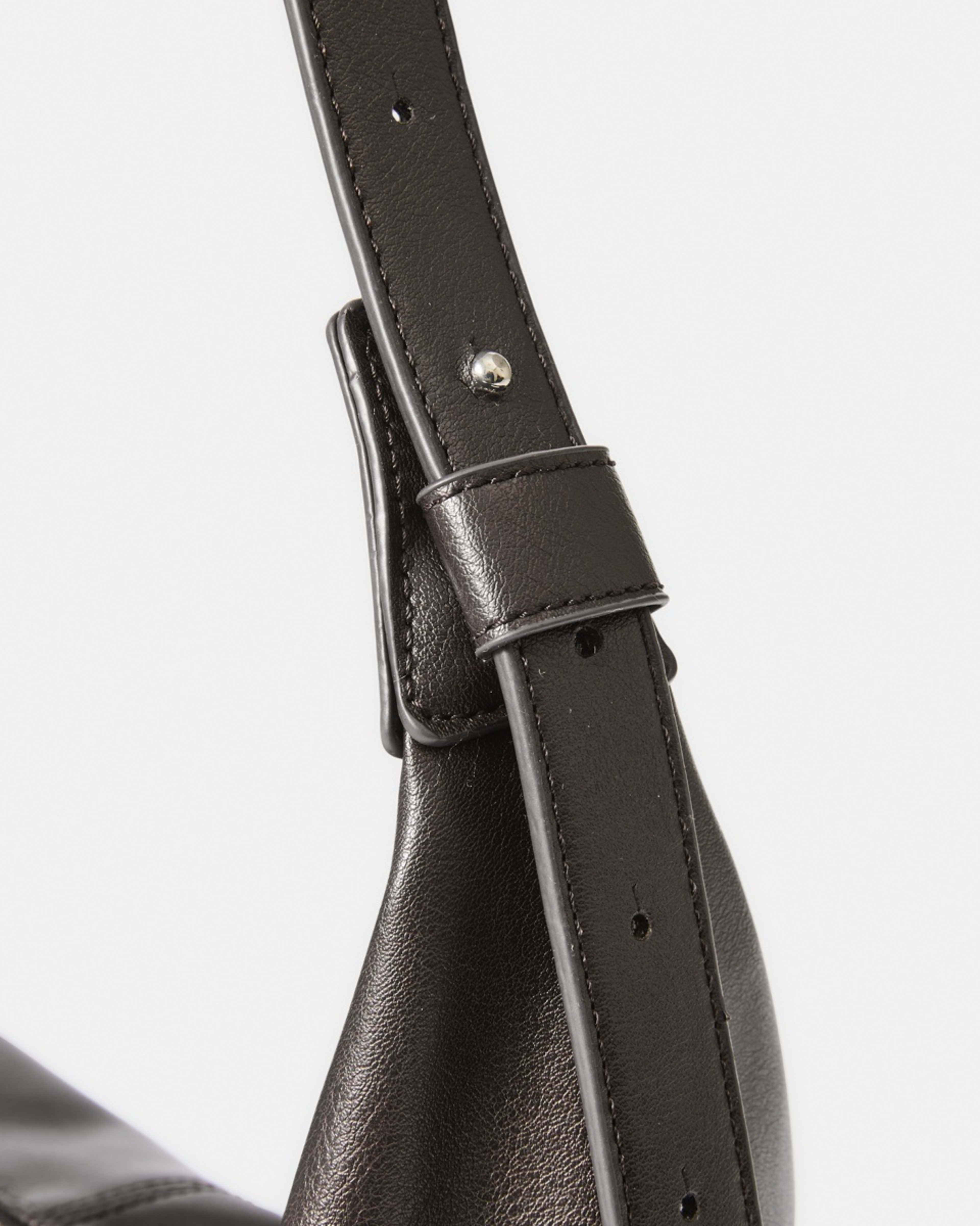 3 Crescent Crossbody Bag Choc Plum, 3 of 5