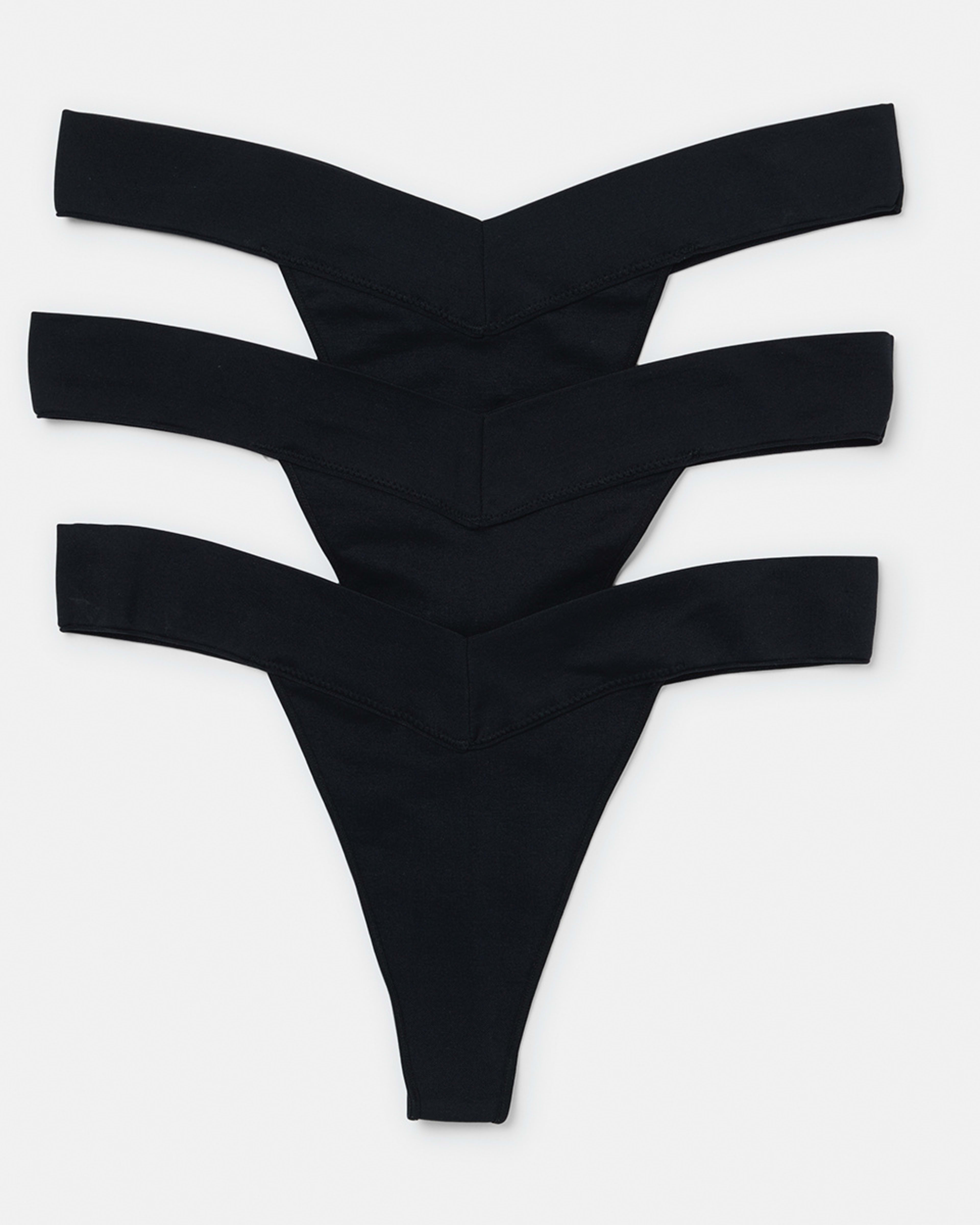 3 Pack VFront Seamfree Gstring Briefs Kmart