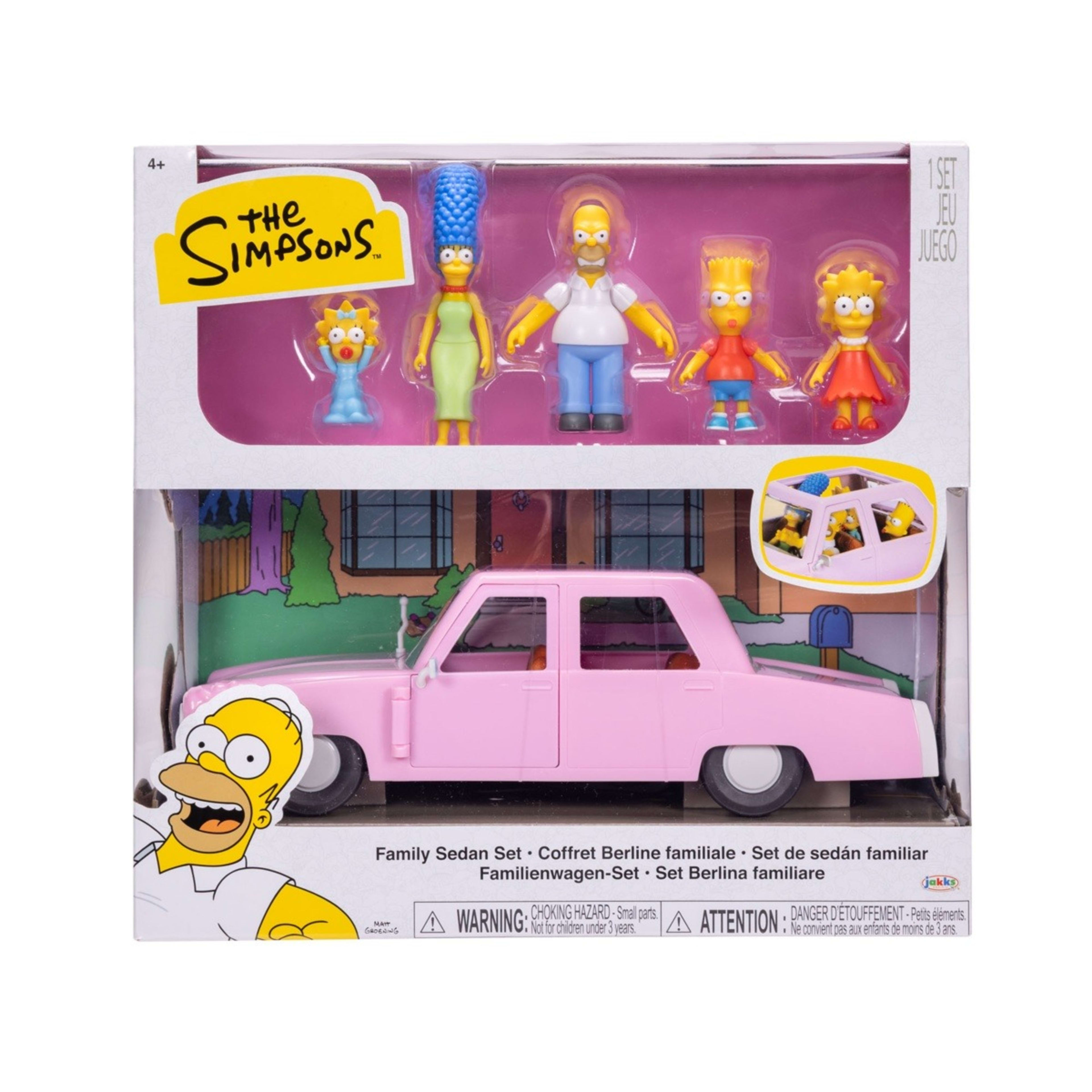 1 The Simpsons Family Sedan Set