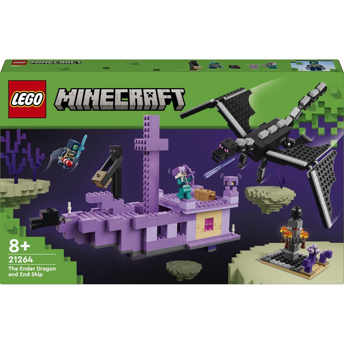 LEGO Minecraft The Ender Dragon and End Ship Toy 21264