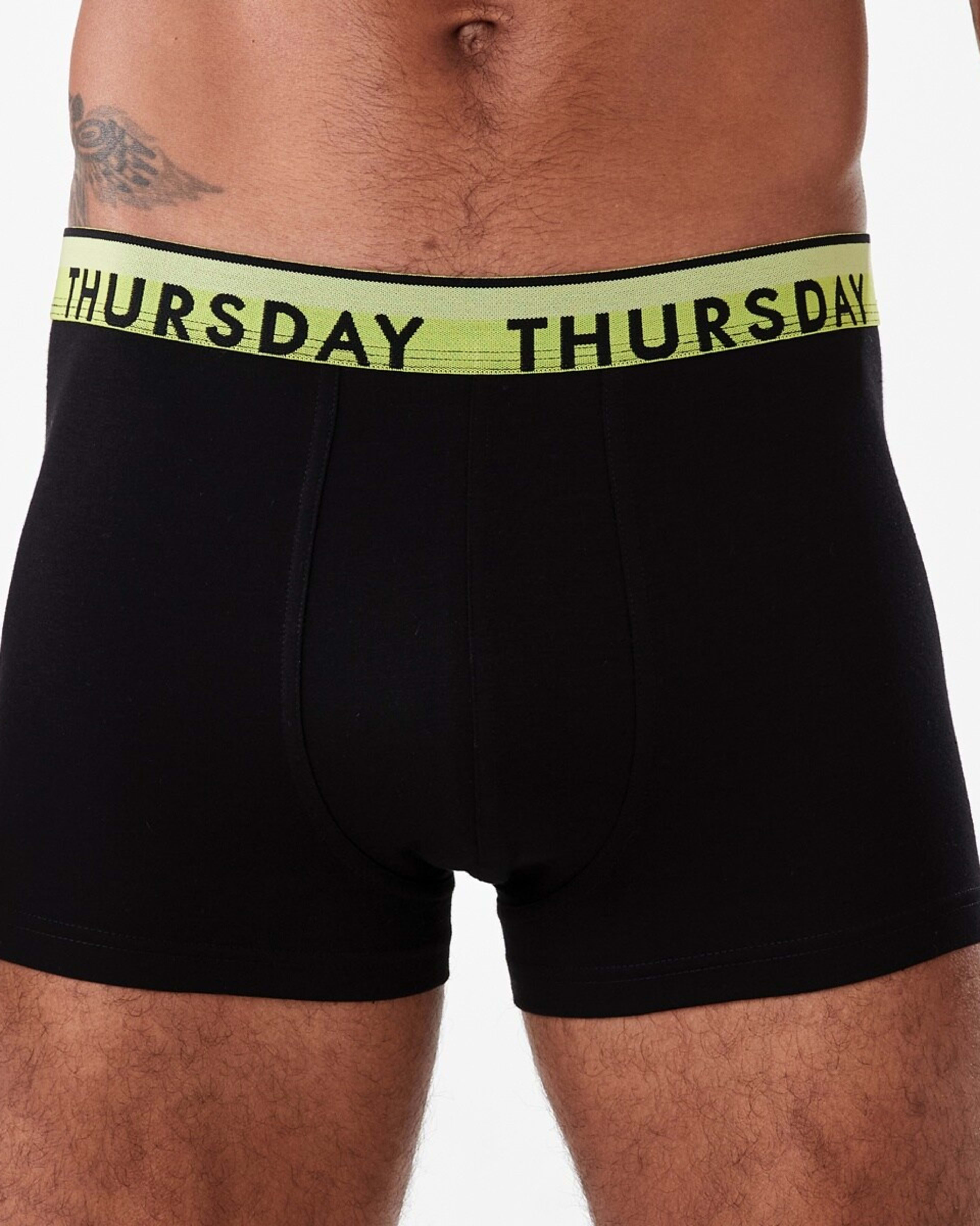 4 7 Pack 7 Day Trunks BLACKCOLOR, 4 of 10