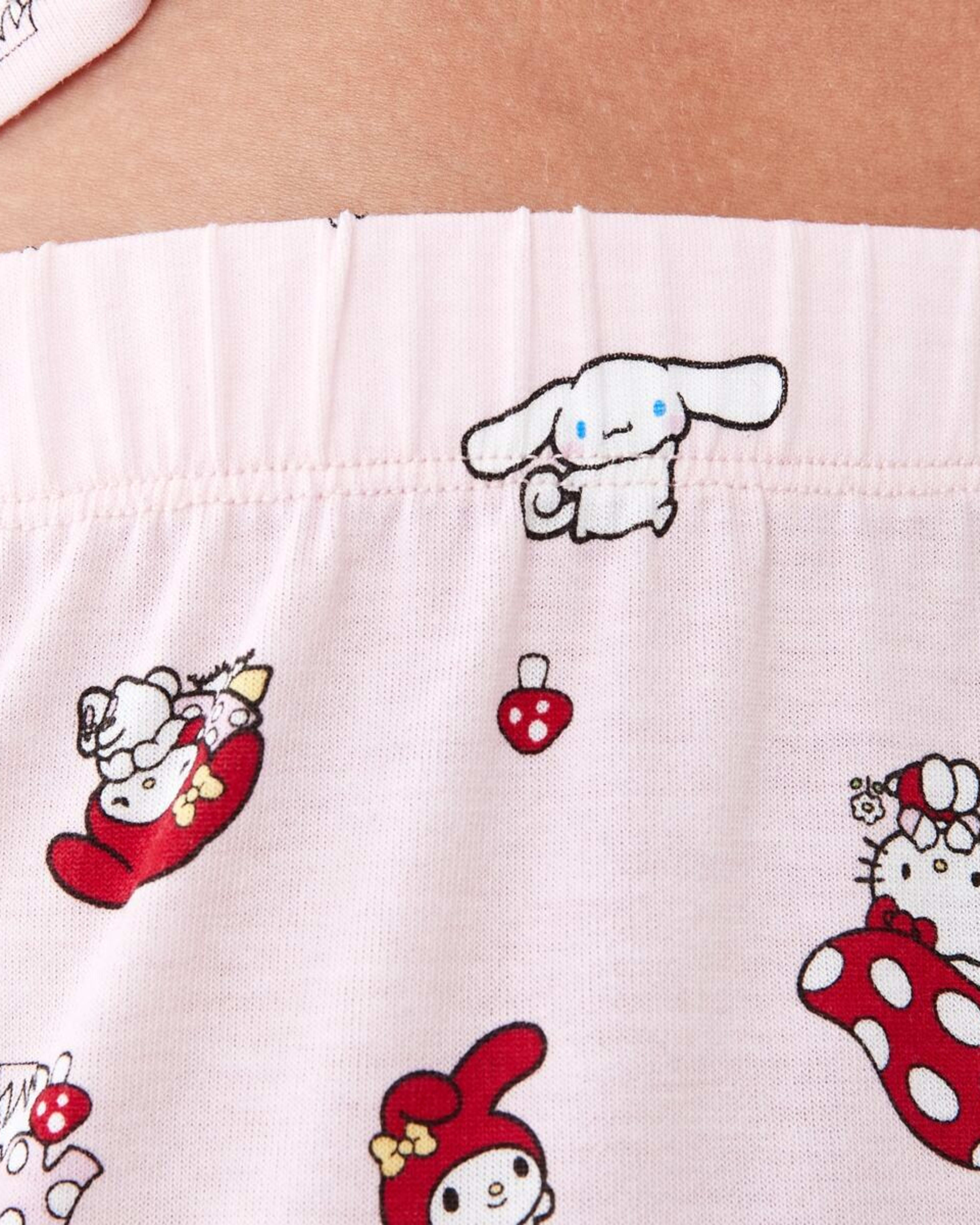 6 Hello Kitty License Long Sleeve Top and Pants Comfort Pyjama Set Hello Kit, 6 of 6