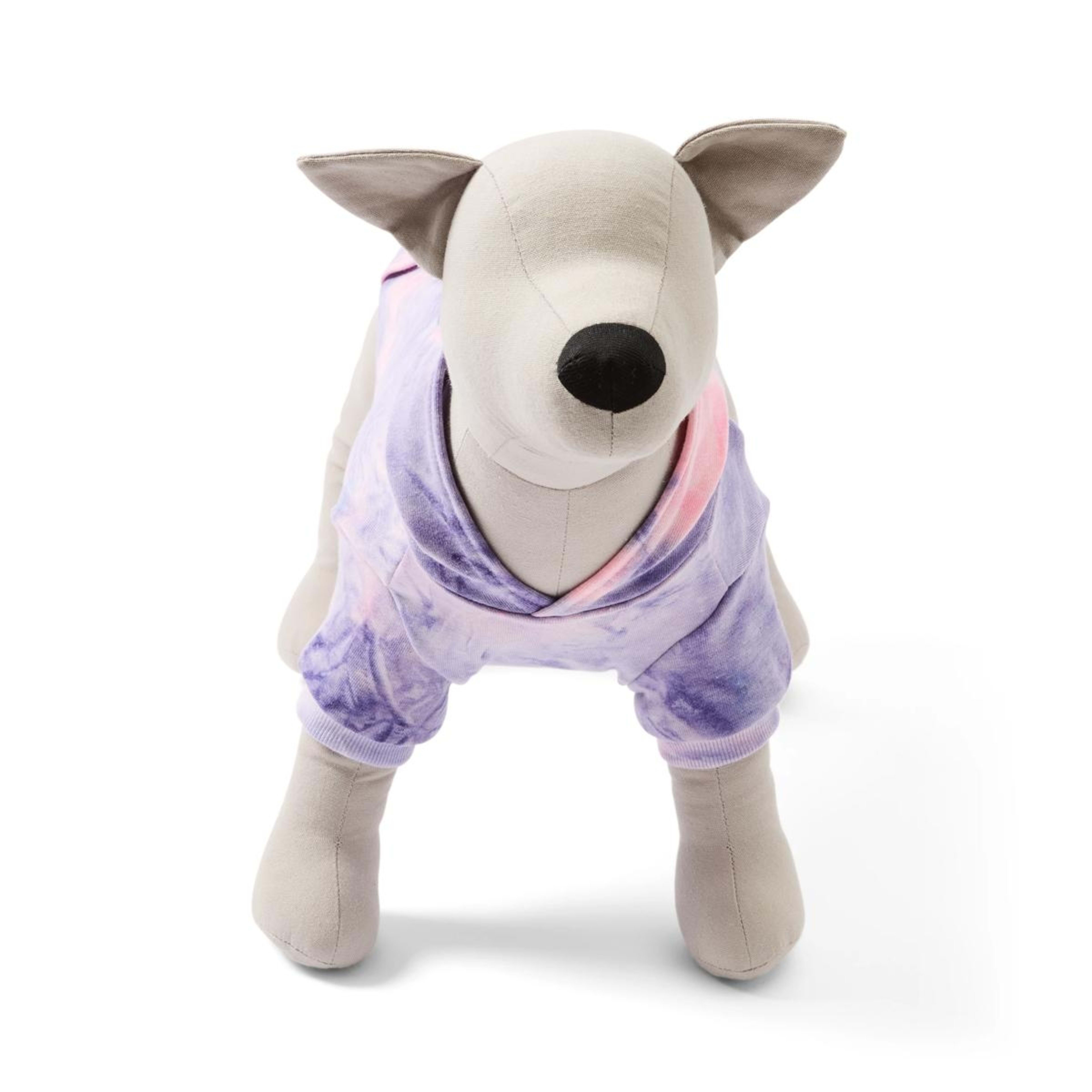4 Pet Hoodie Tie-Dye - Large, Lilac, 4 of 10