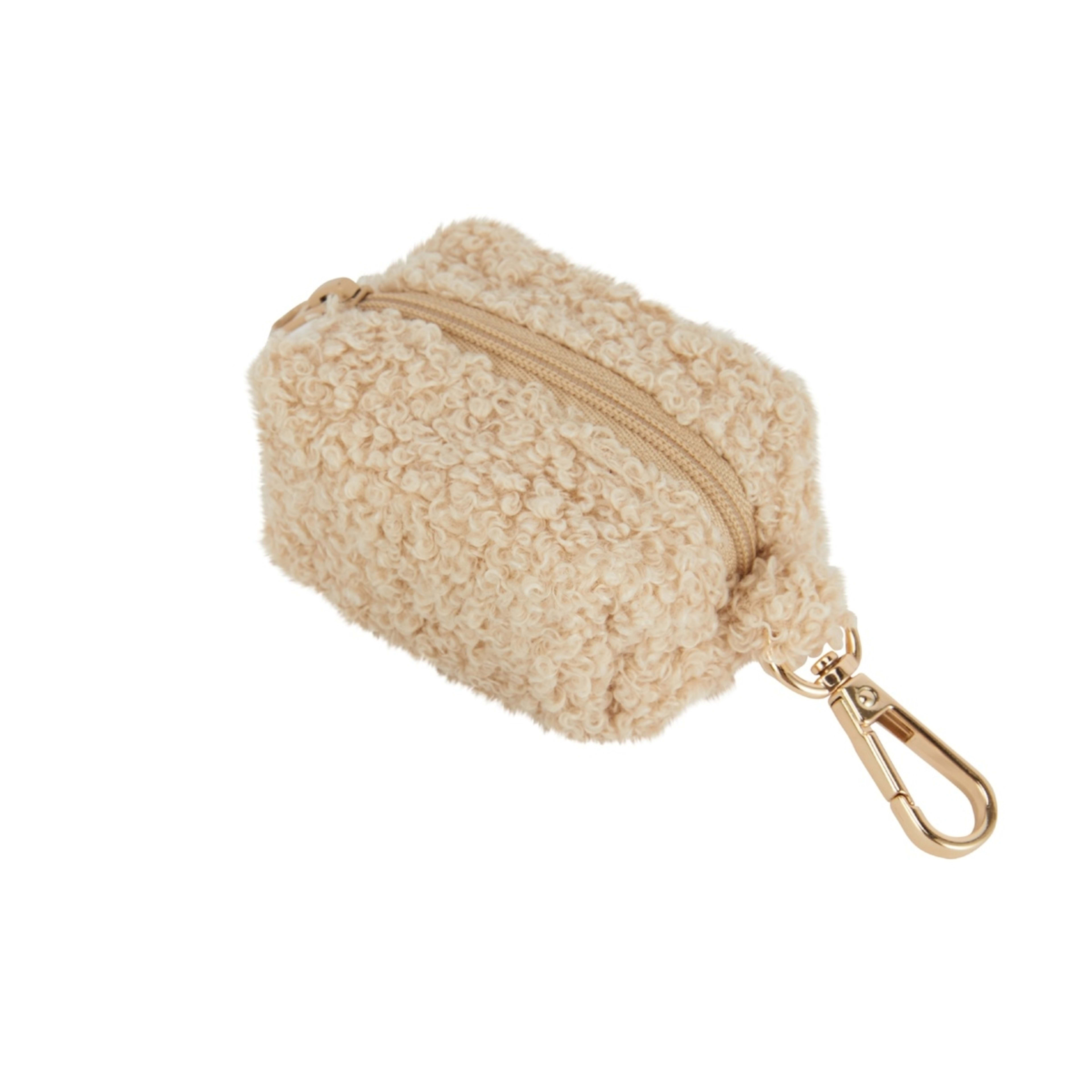 4 Pet Teddy Fleece Lead and Poo Bag Holder, 4 of 5