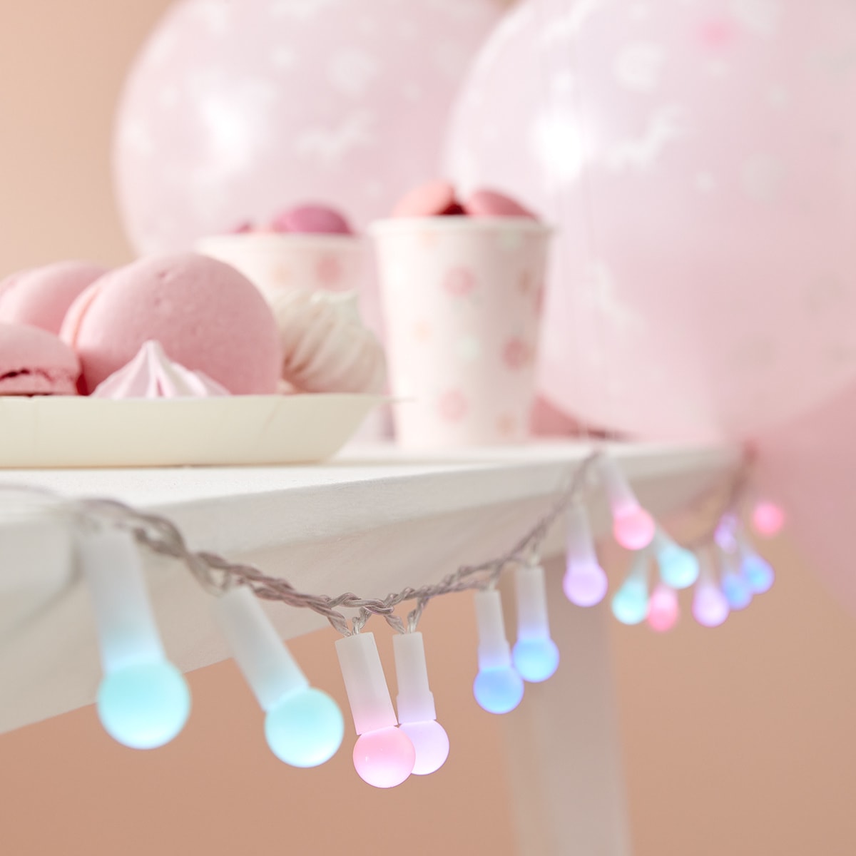 Pastel Berry Fairy Lights Kmart