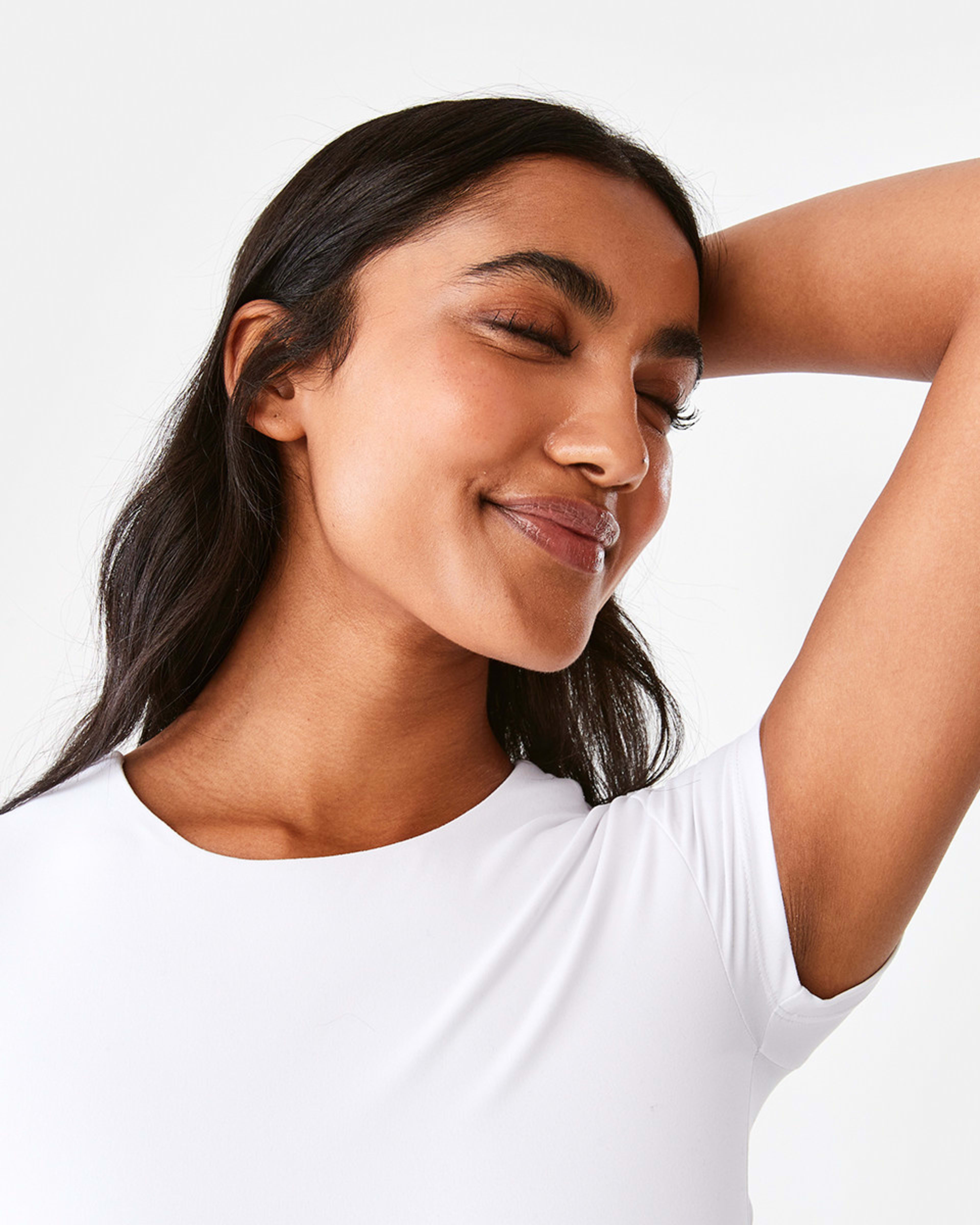 Short Sleeve Luxe Open Back Bodysuit Kmart