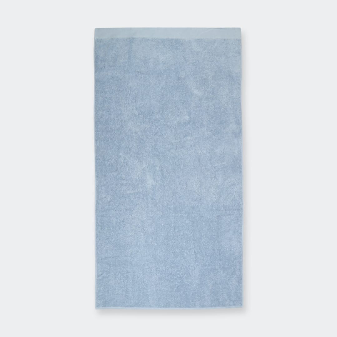Malmo Cotton Bath Towel Blue Kmart
