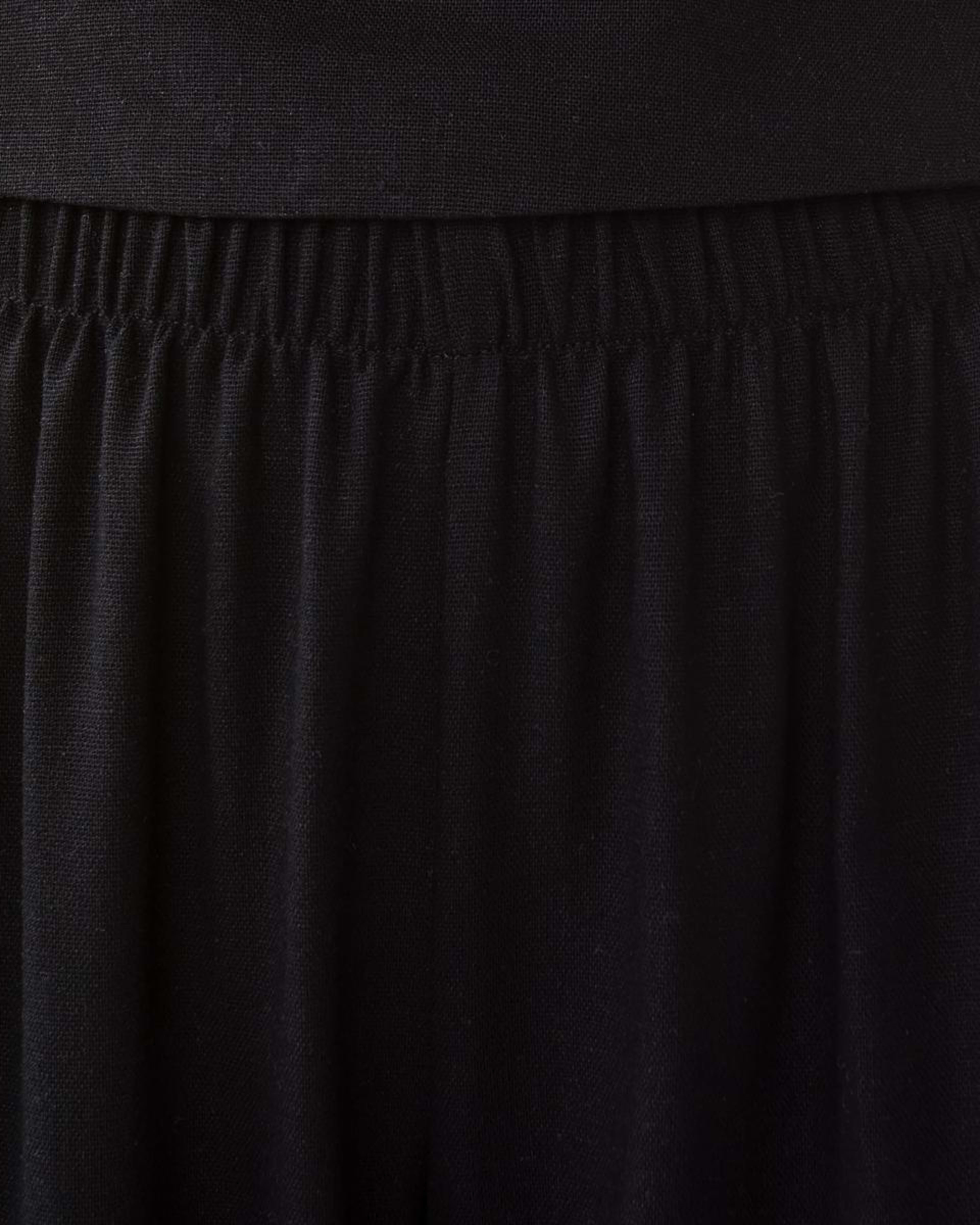 7 Linen Blend Beaded Pants Black, 7 of 8