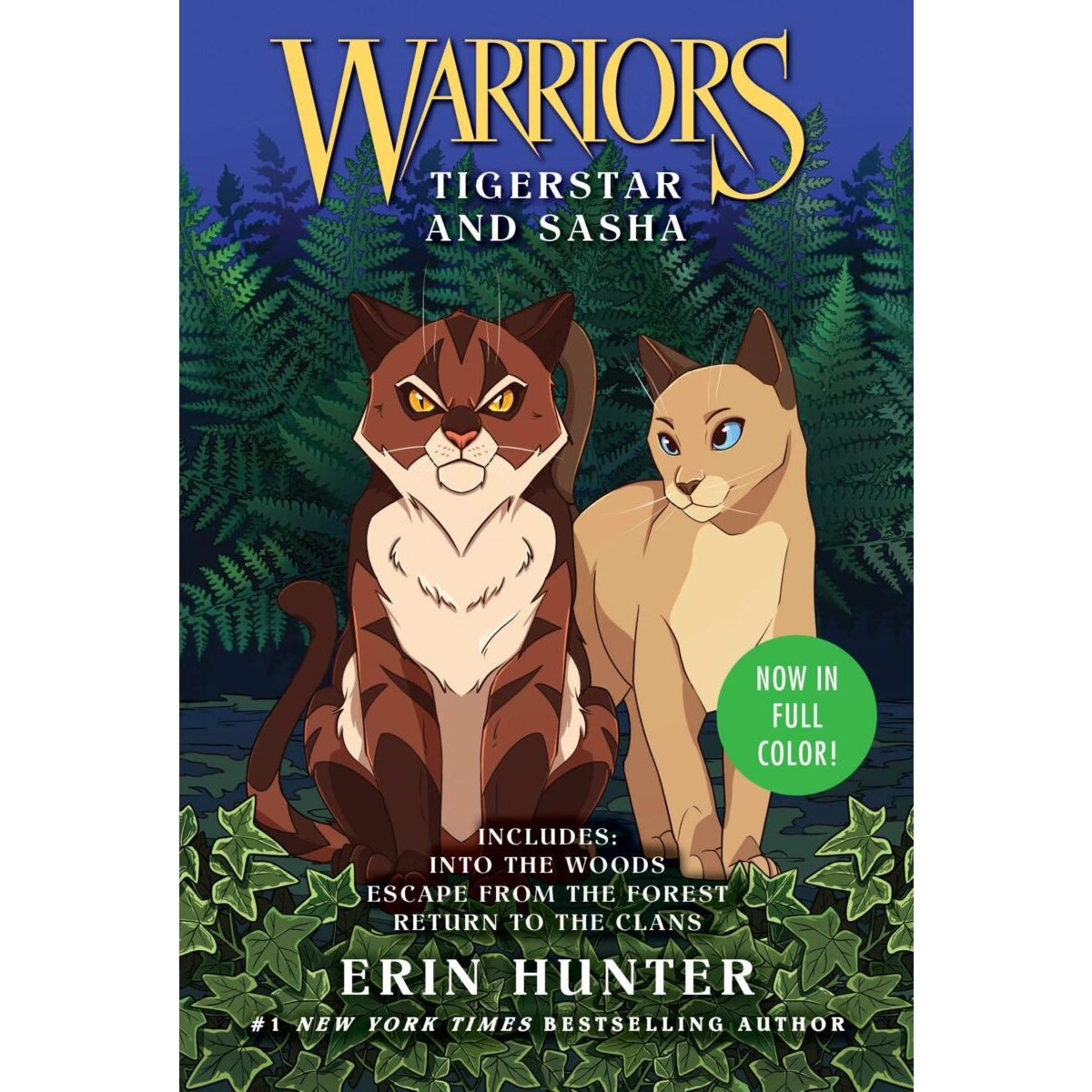 1 Warriors Tigerstar and Sasha - Book