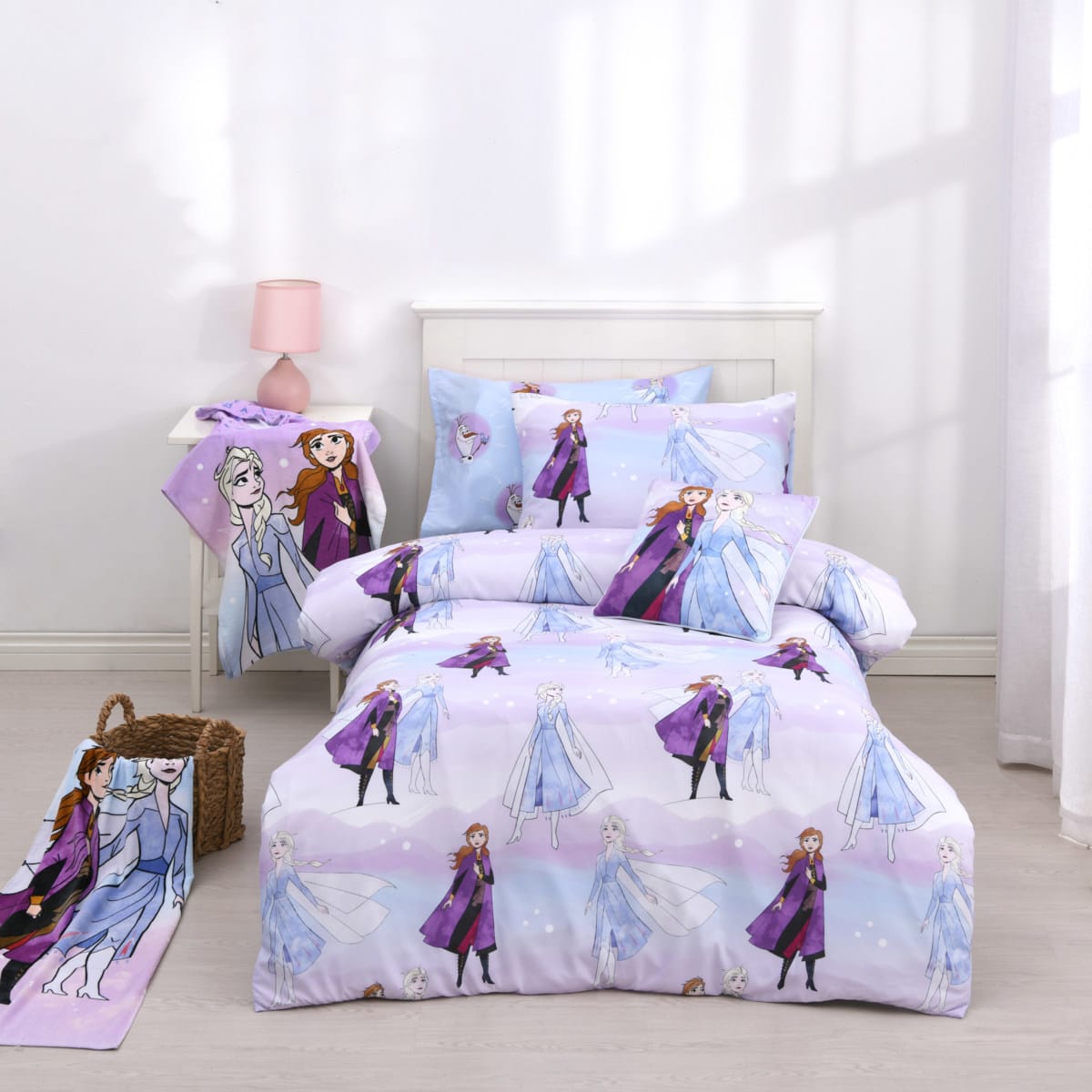 Frozen Quilt Cover Set - Single Bed - Kmart