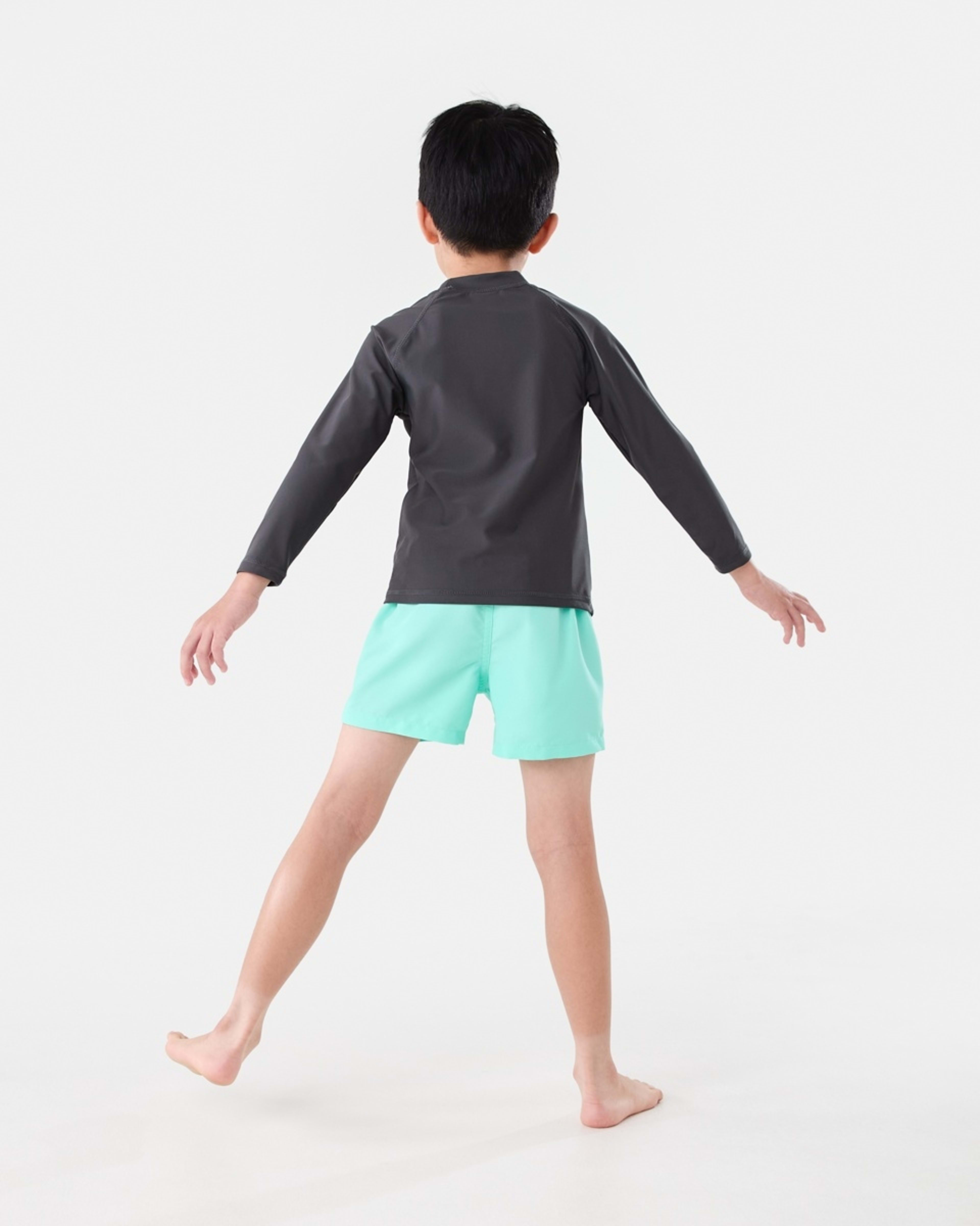 5 Plain Boardshorts FLURO EGGSHELL, 5 of 5