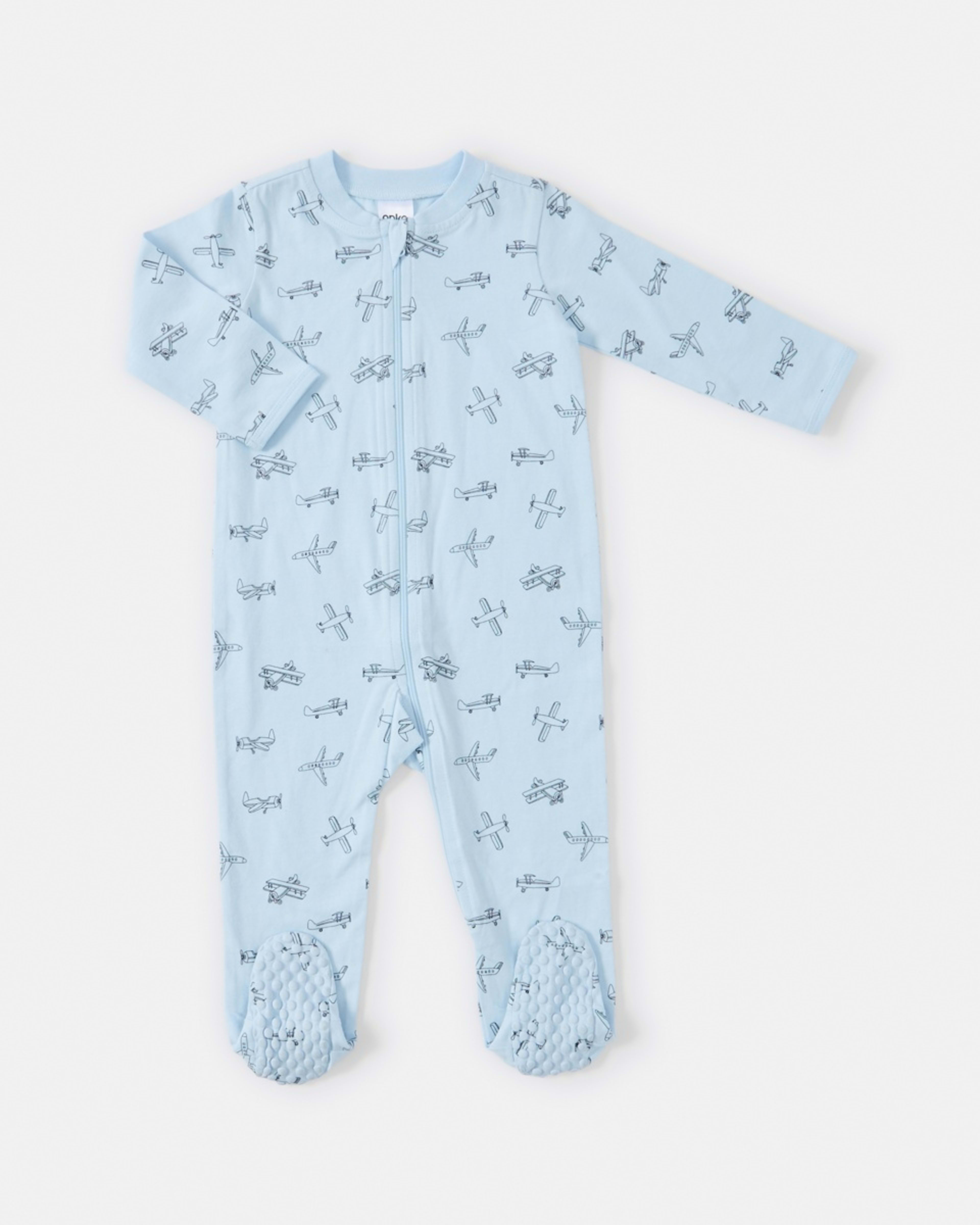 1 Everyday Coverall BLUE PLANES, 1 of 3