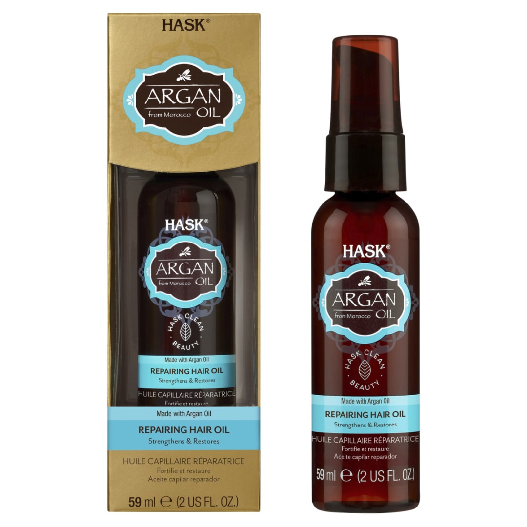 HASK 59ml Argan Oil from Morocco Repairing Shine Hair Oil - Kmart