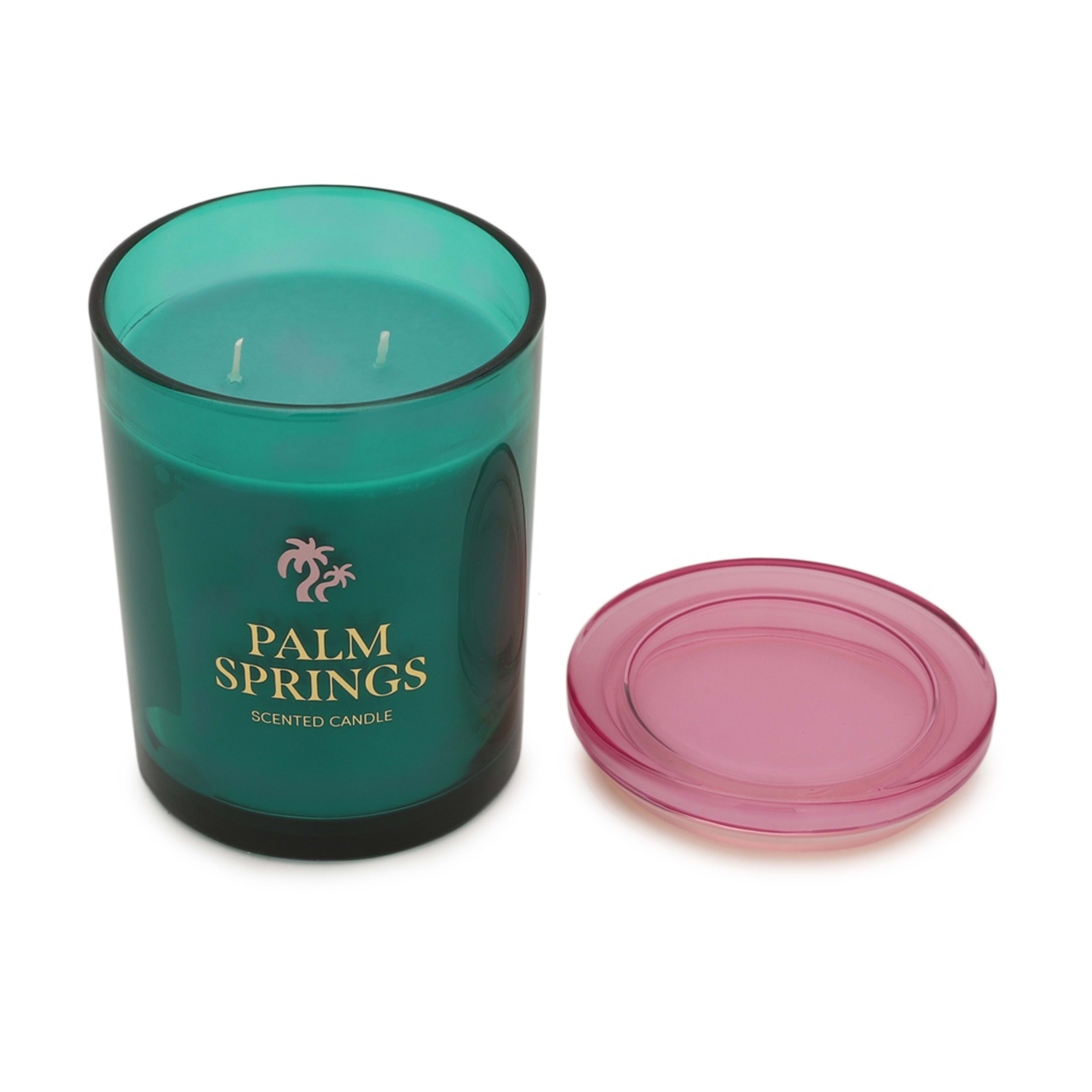 2 Palm Springs Glass Candle, 2 of 6