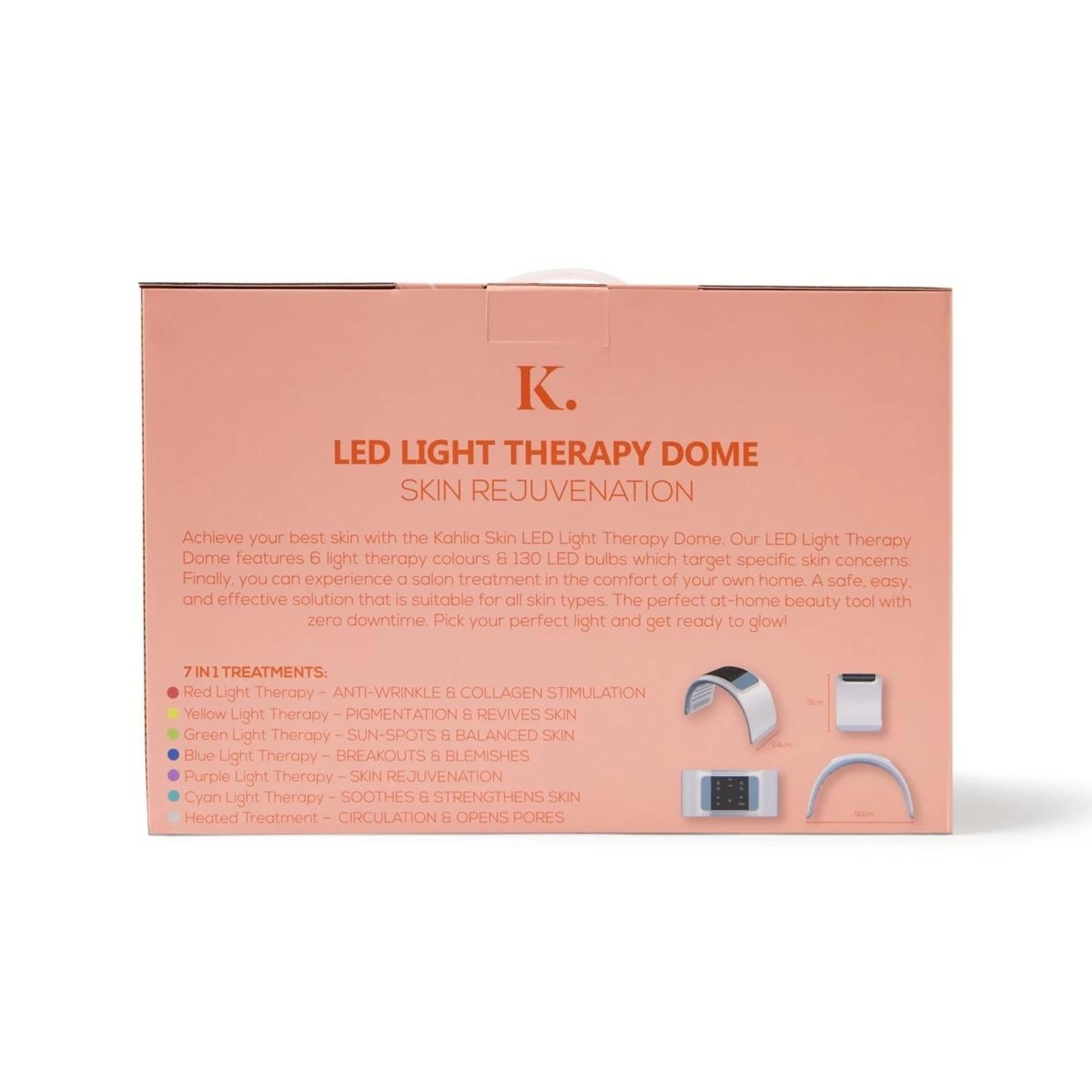 3 Kahlia Skin LED Light Therapy Dome, 3 of 8