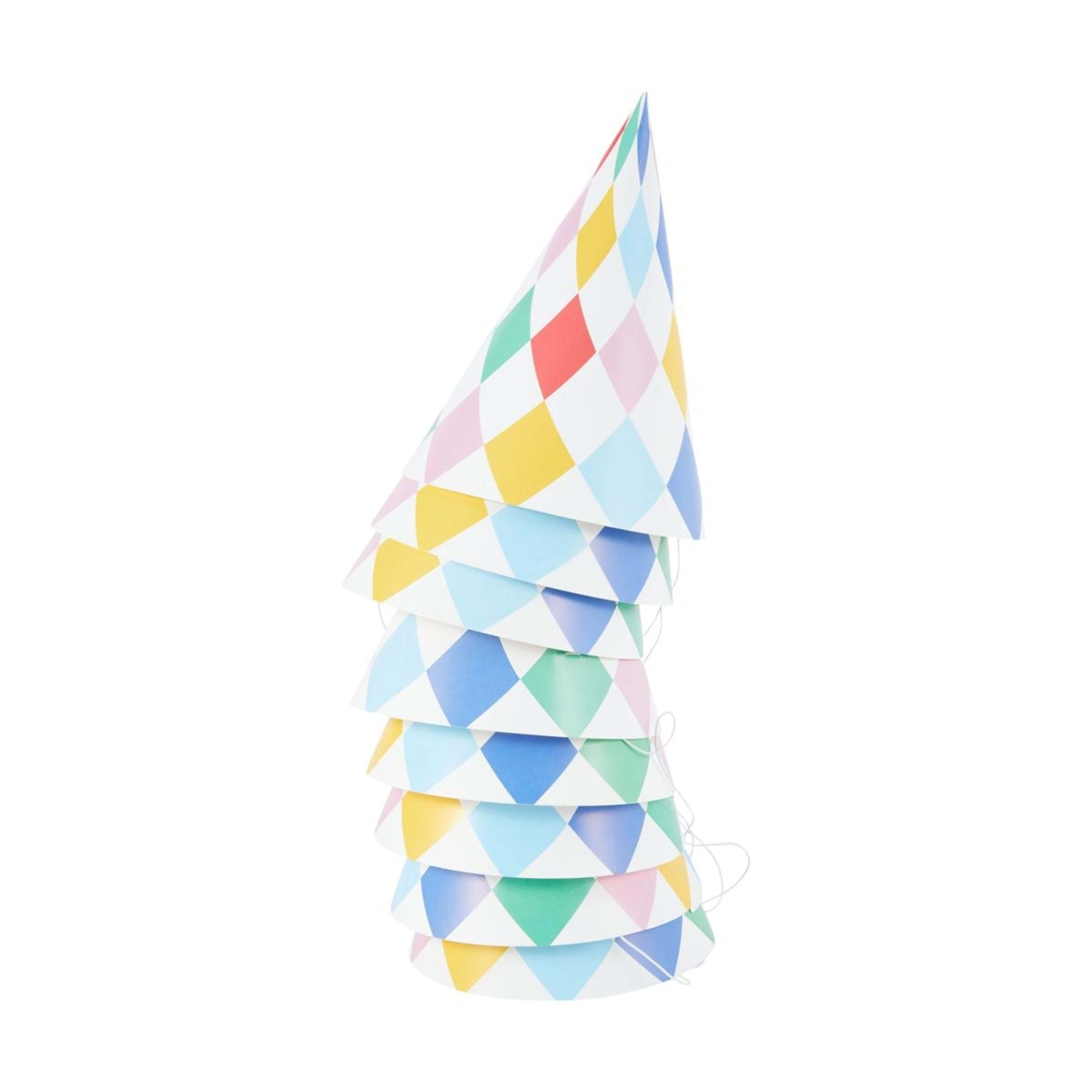 2 8 Piece Carnival Party Hats, 2 of 3