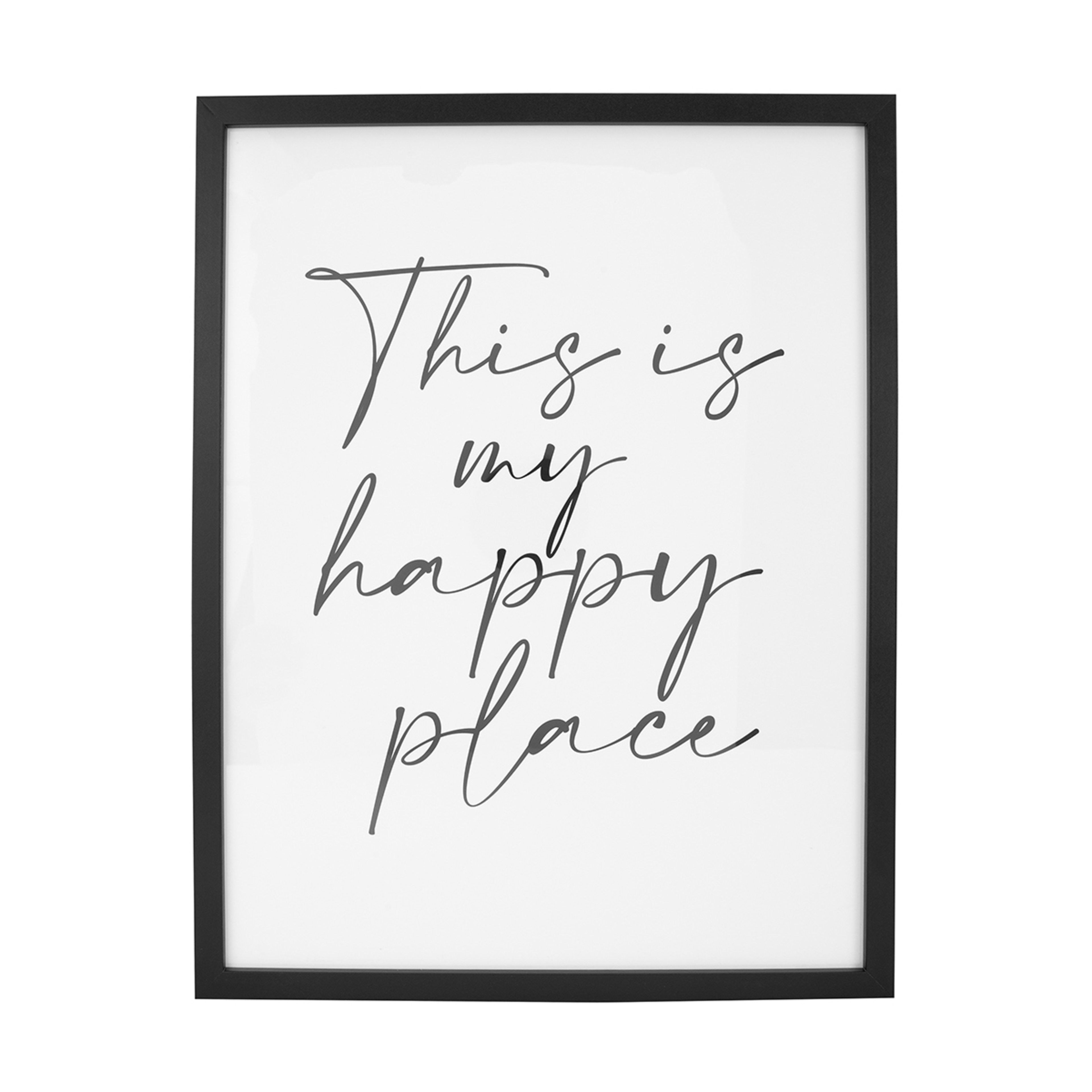 Happy Place Framed Print