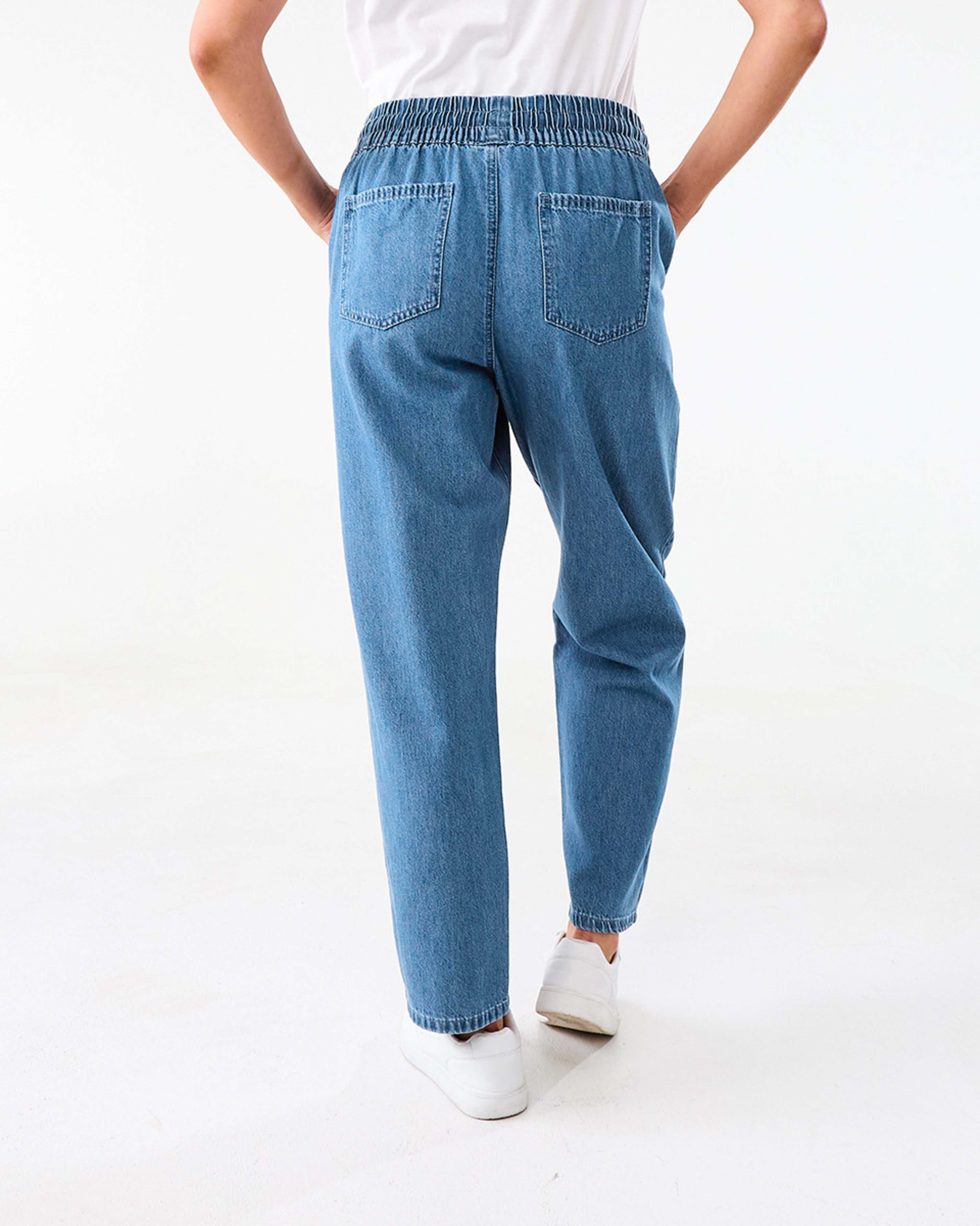 3 Denim Joggers MID WASH, 3 of 5