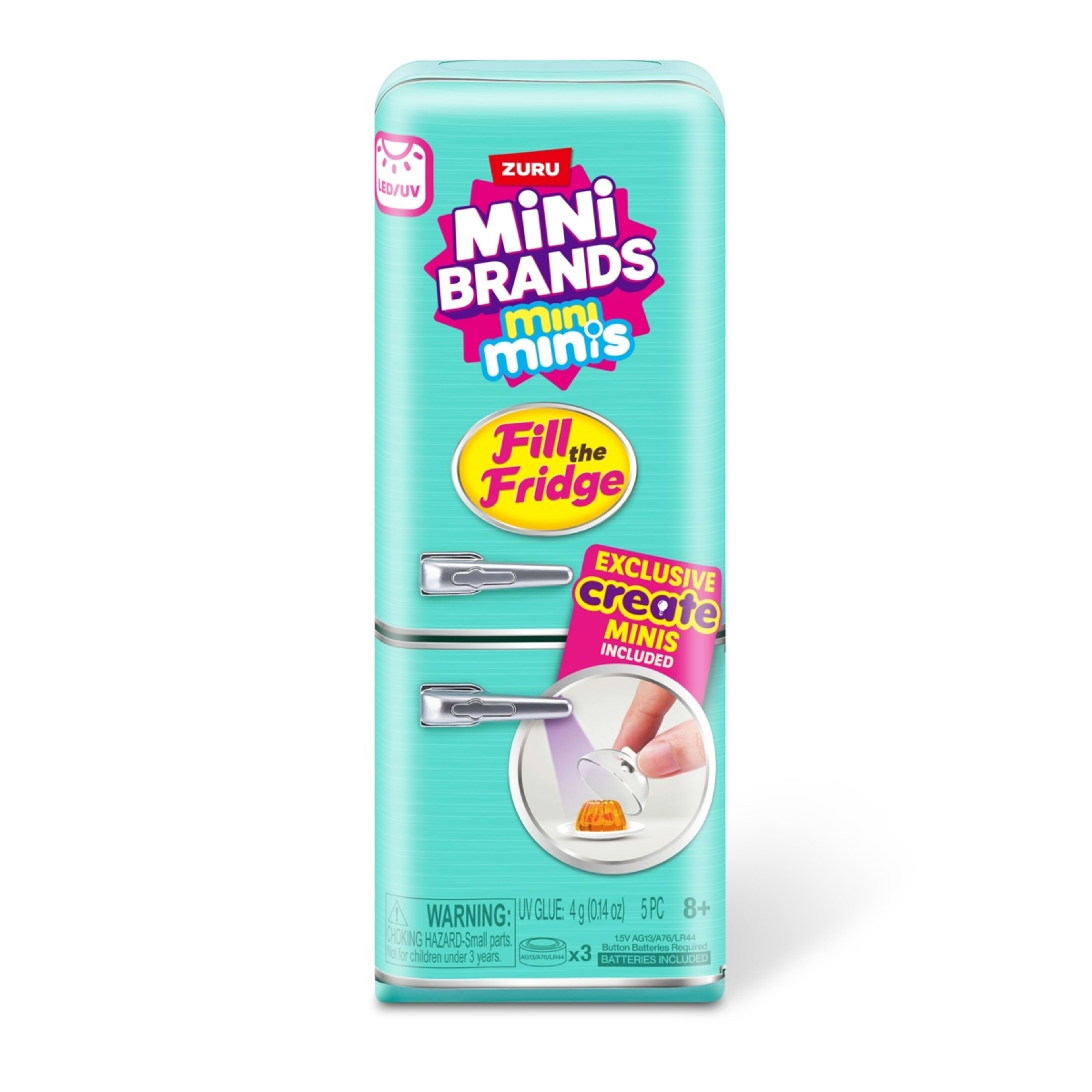 3 5 Piece Zuru Mini Brands Mini Minis Fill the Fridge Playset, 3 of 11