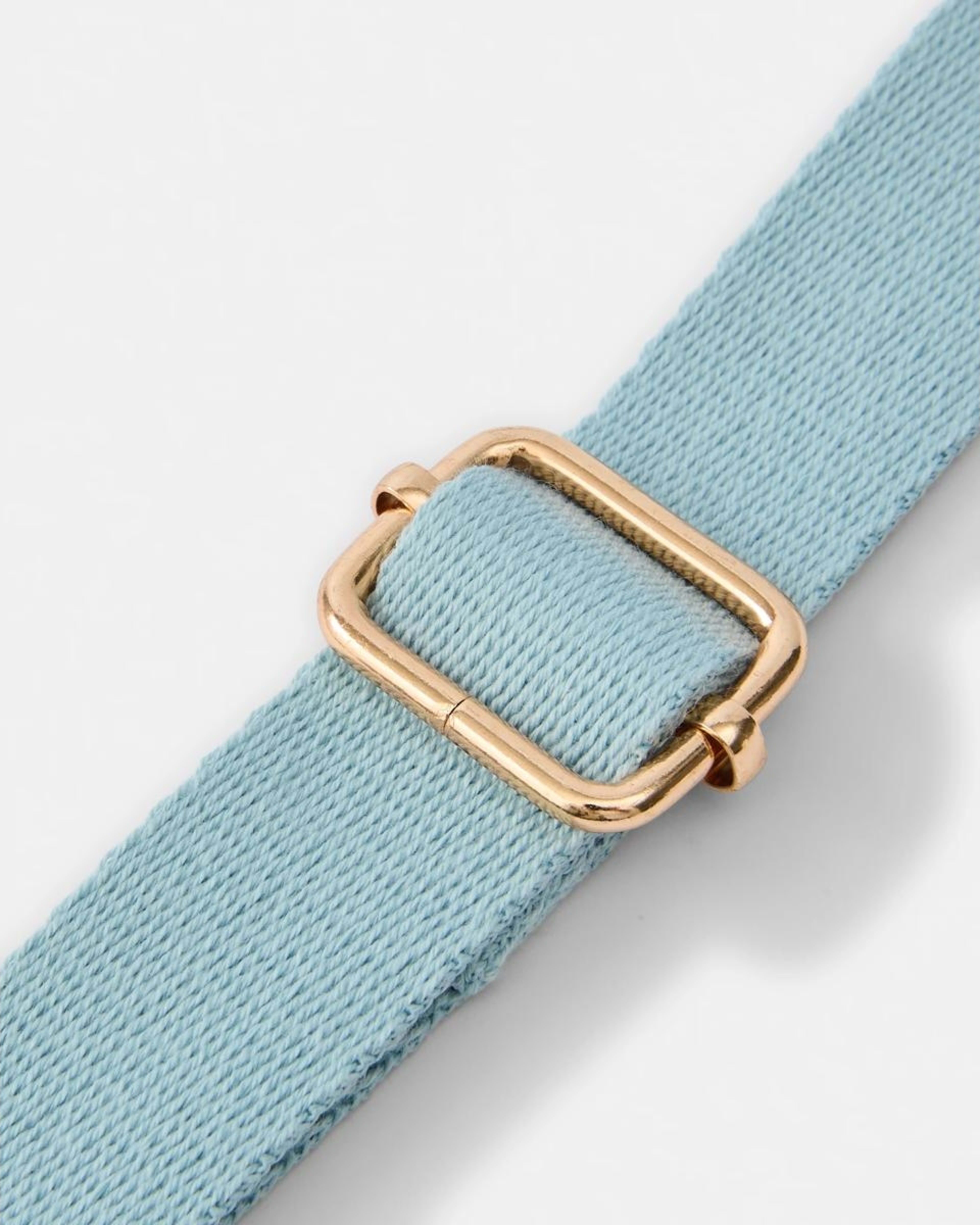 3 Sim Fabric Strap Phone Wallet Wint Blue, 3 of 6