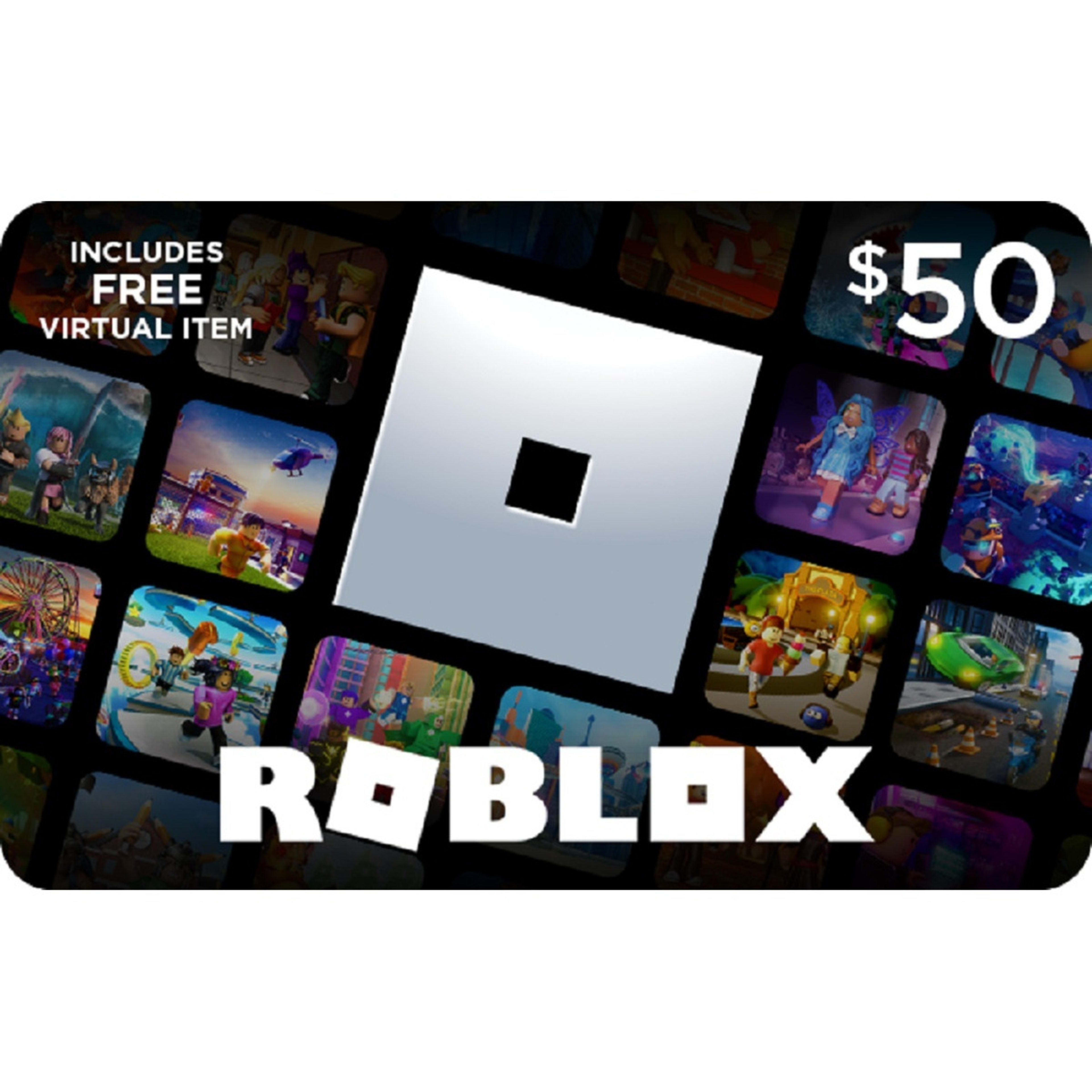 1 Roblox $50 Gift Card