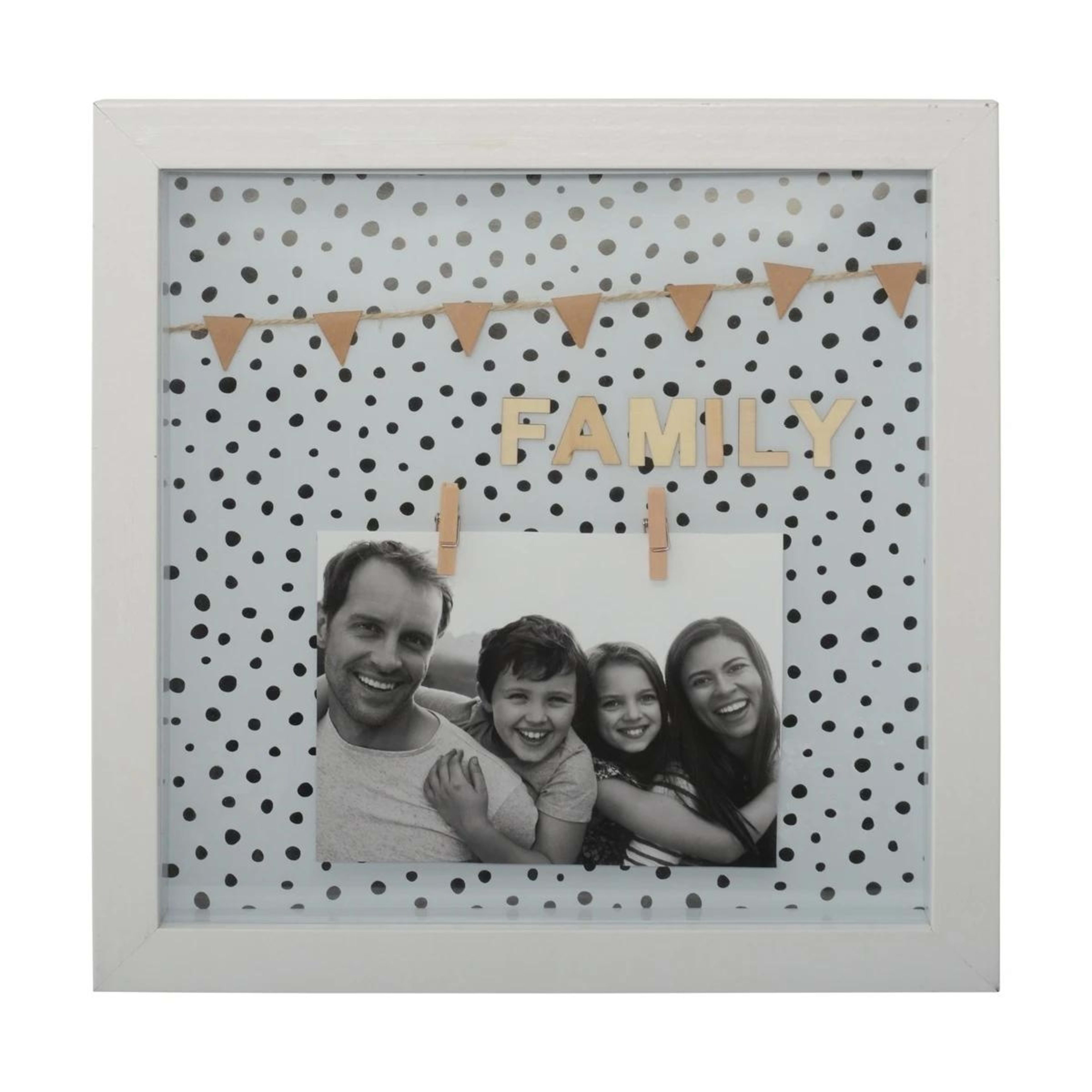 2 Shadow Box Frame - 12in. x 12in. (30.5cm x 30.5cm), White, 2 of 4