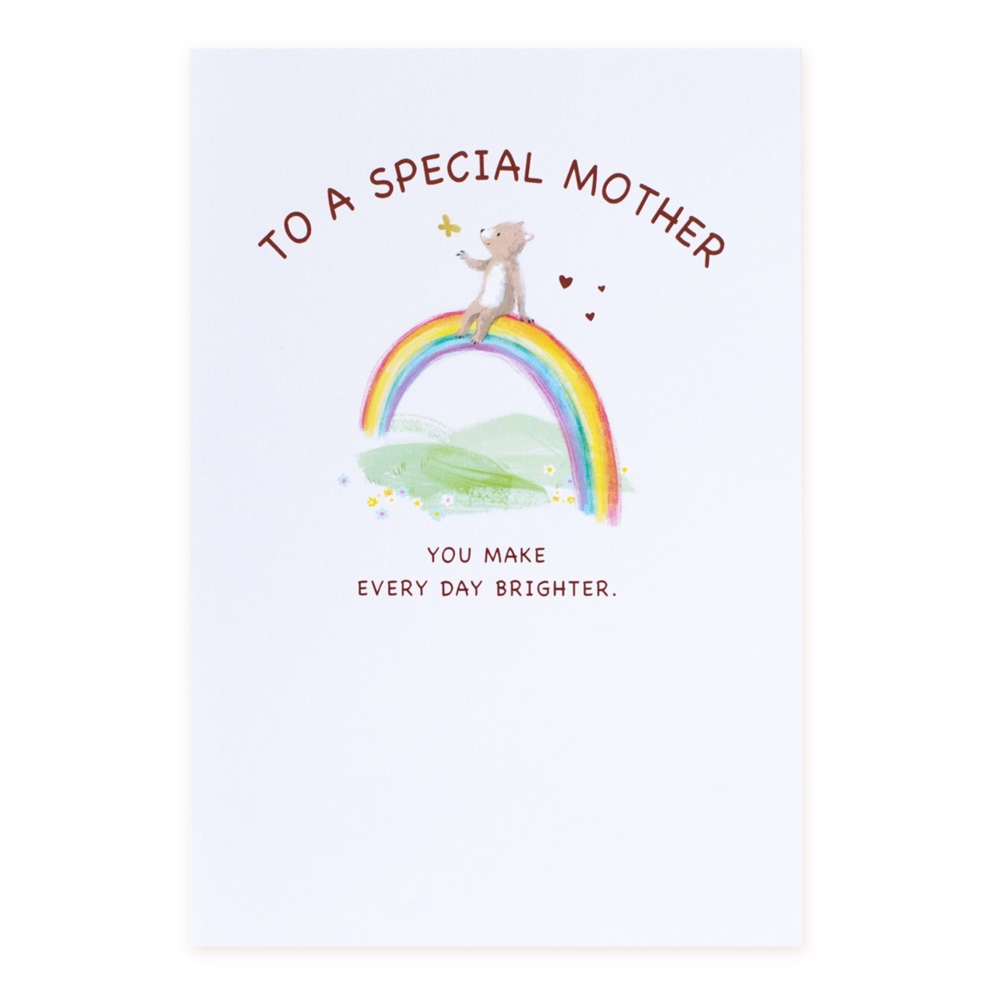 3 Hallmark Mother's Day Card - To a Special Mother. You Make Every Day Brighter, 3 of 3