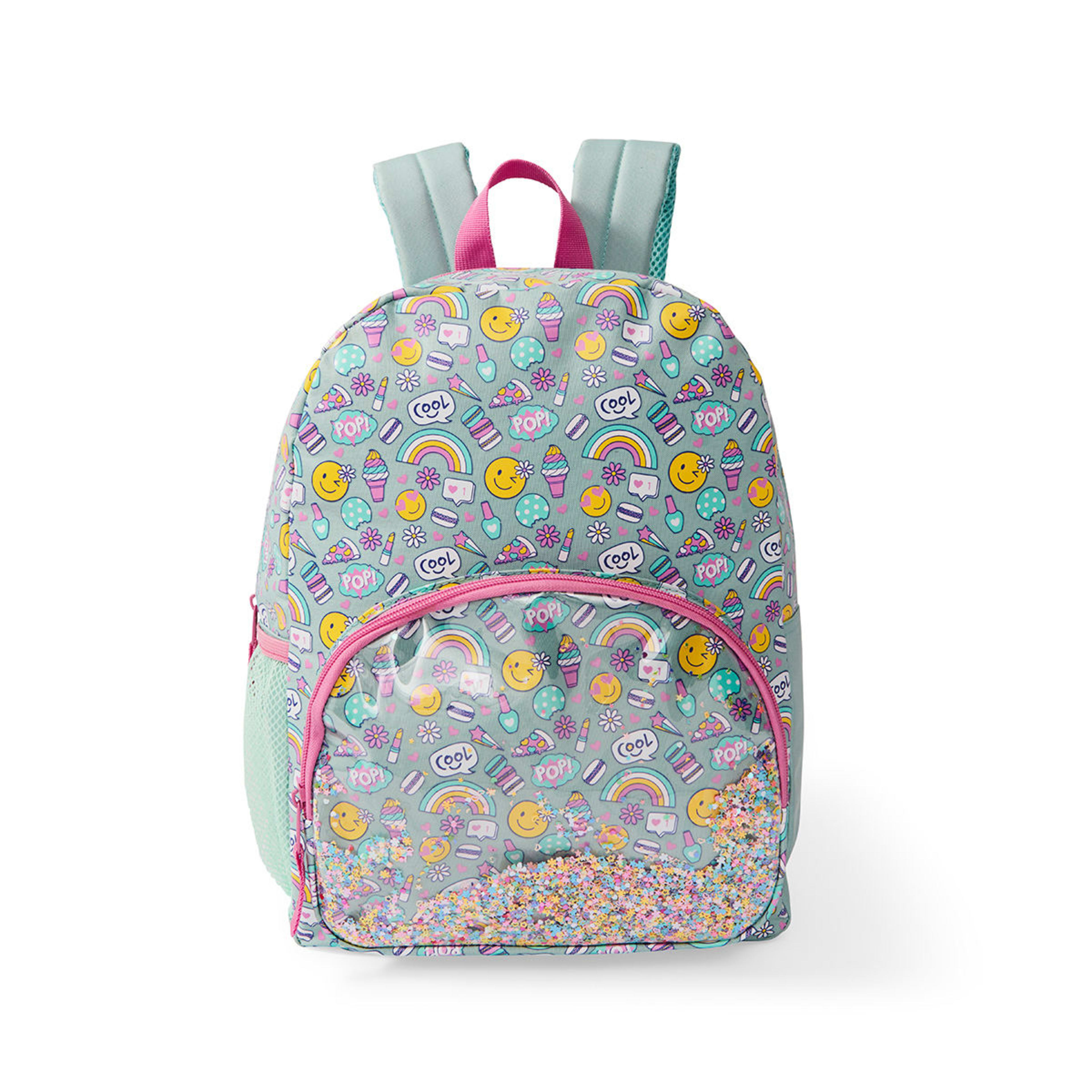 Kids Junior Emoticon Backpack Kmart