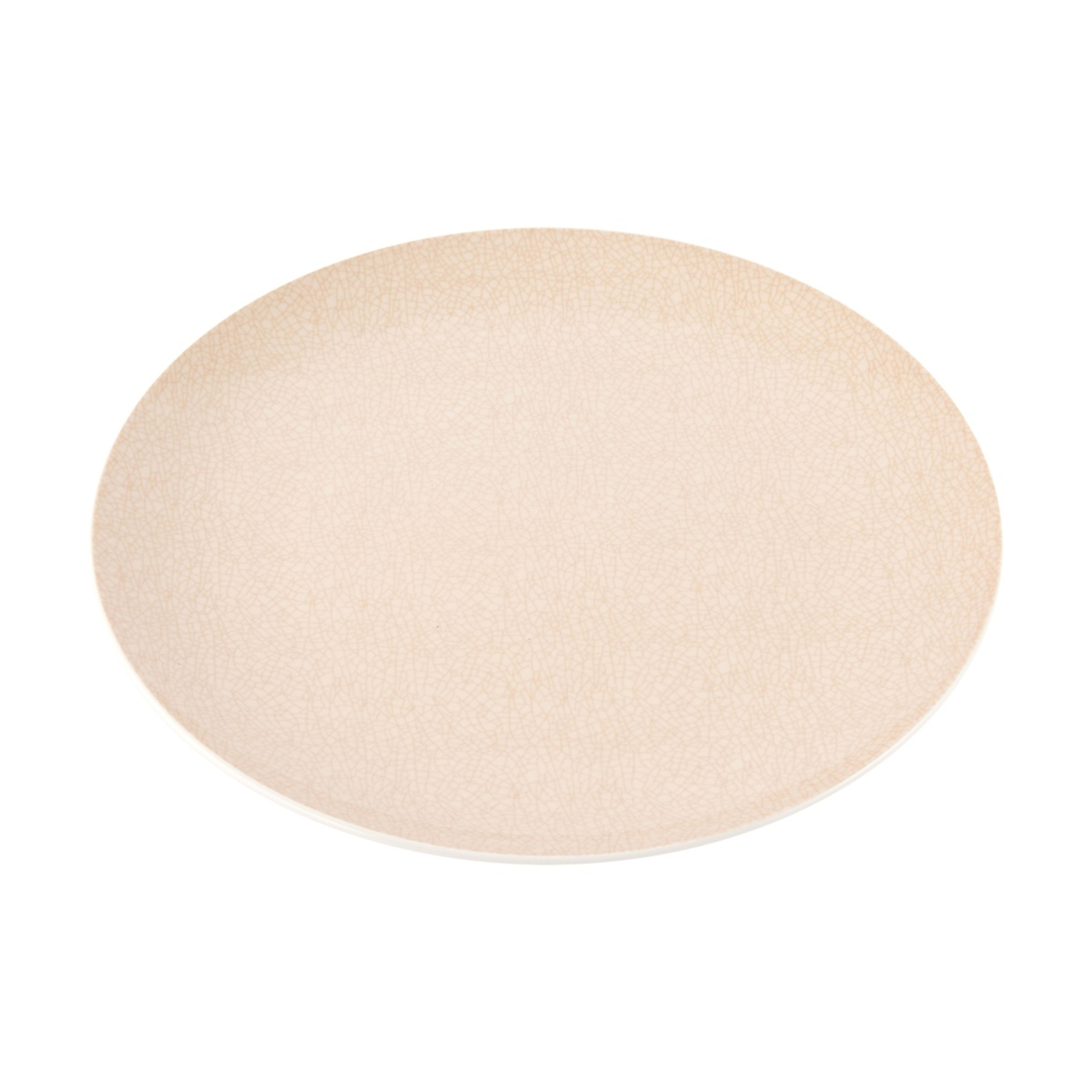 1 Beige Delphi Dinner Plate, 1 of 5
