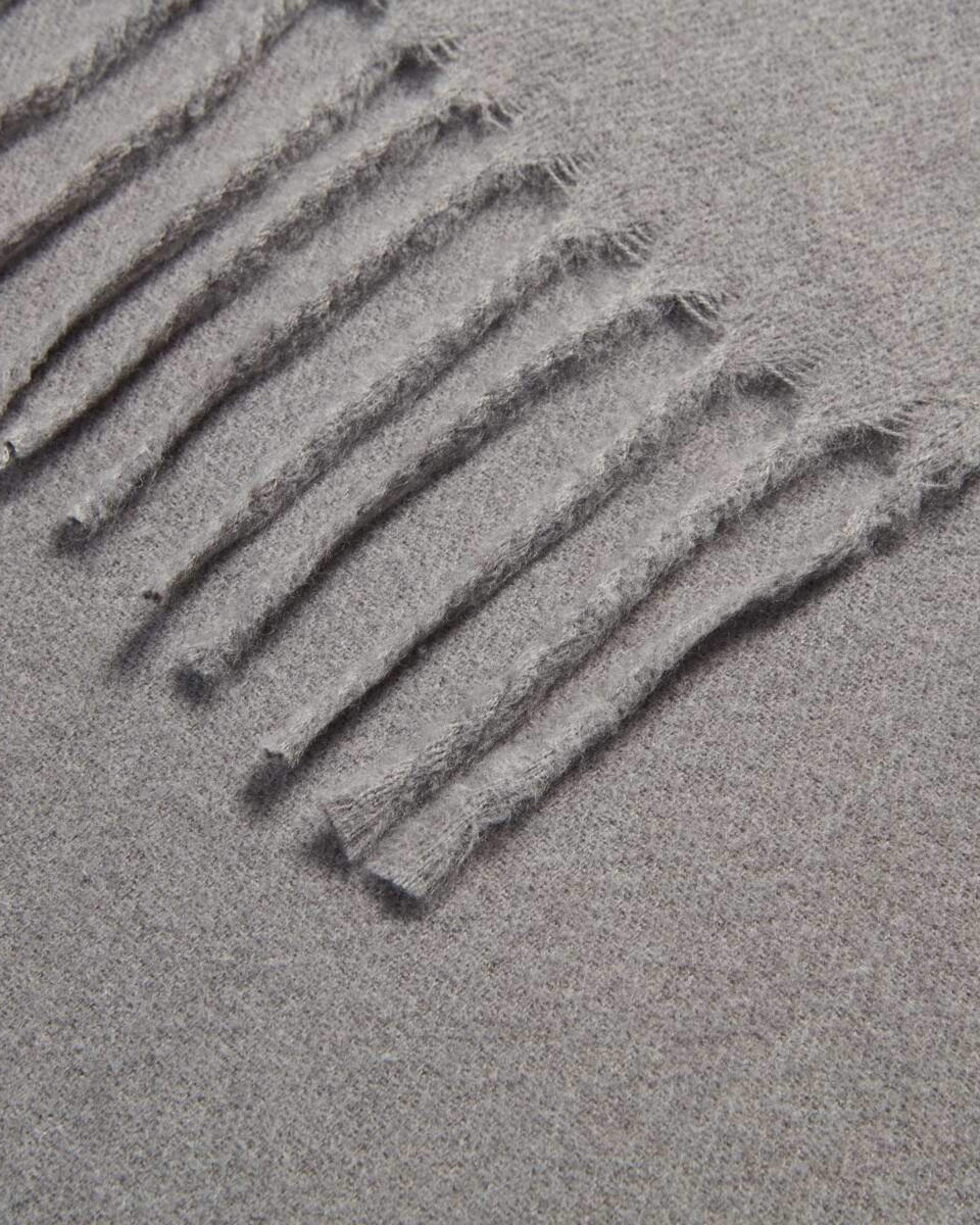 2 Brushed Wrap Scarf Grey, 2 of 3