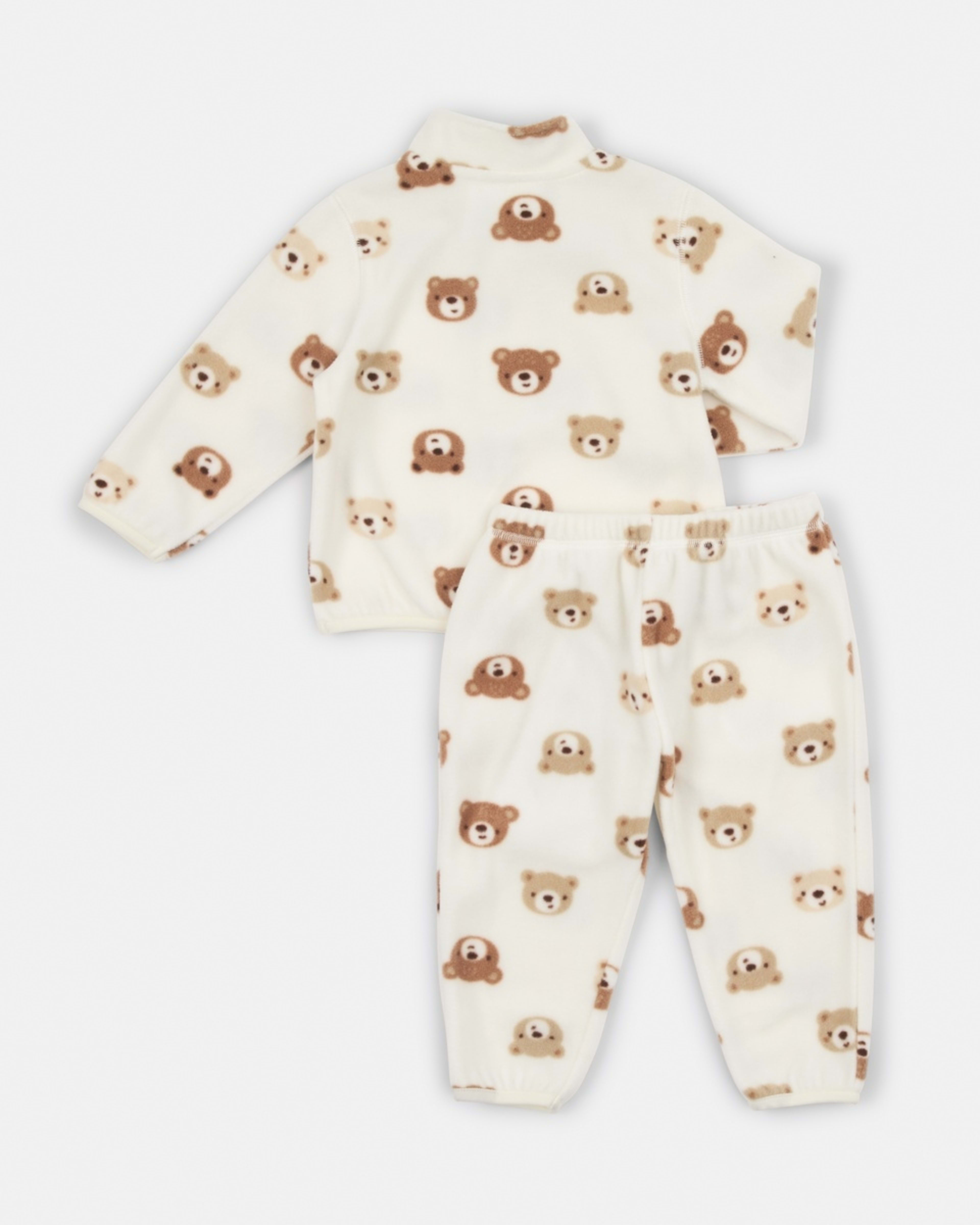 2 Polar Fleece Set Bge Teddy, 2 of 5