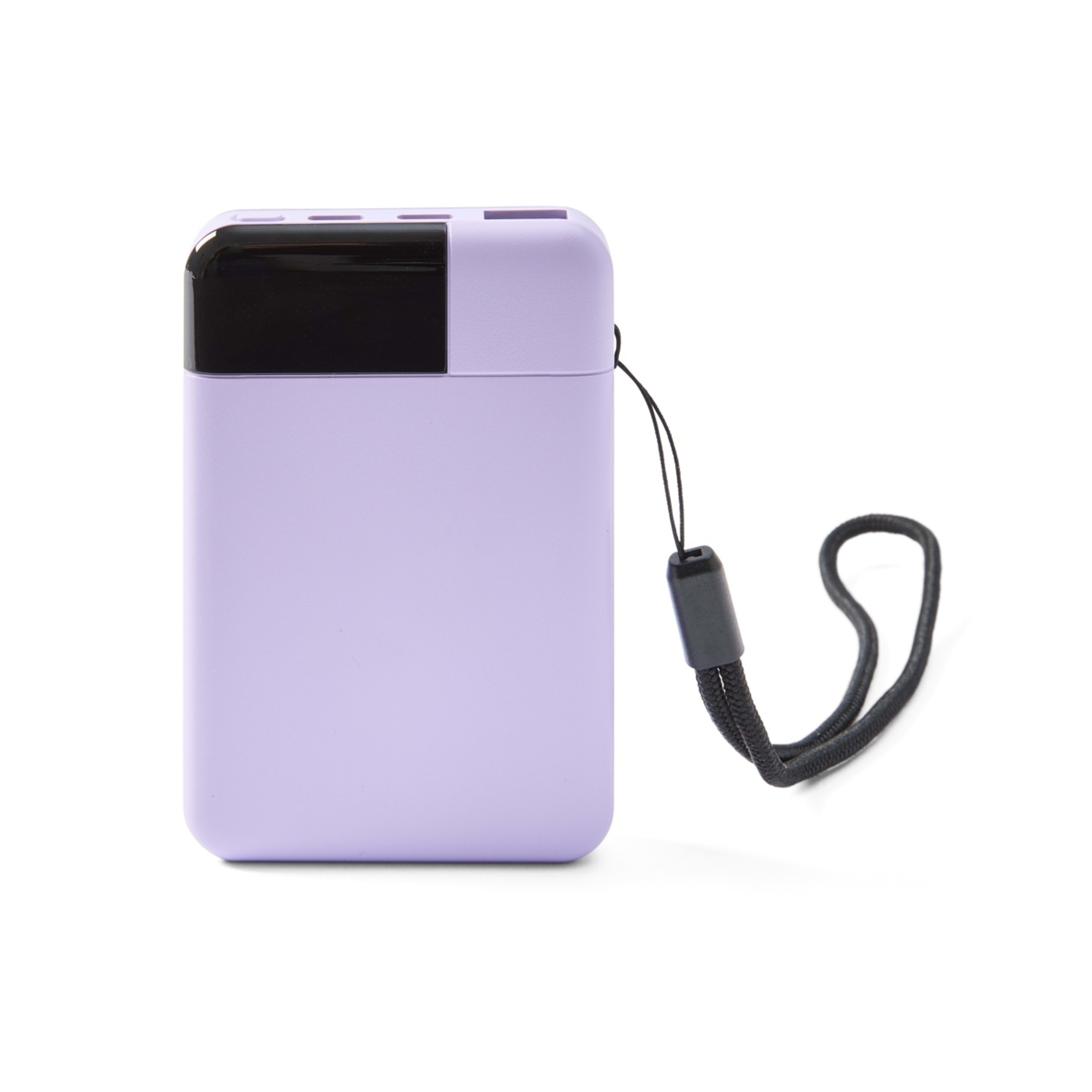 3 USB-A to USB-C 15W 5000mAh Portable Charger - Purple, 3 of 9