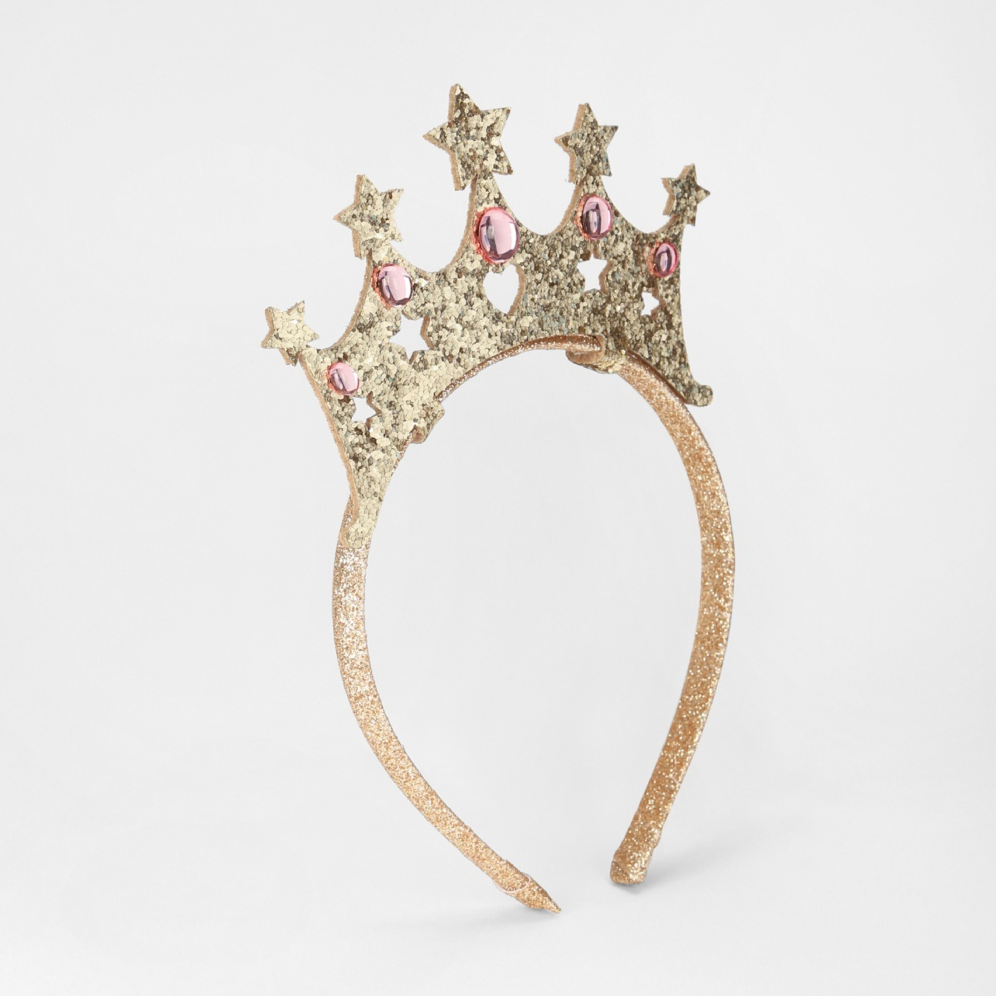 Tiara Headband - Gold Look - Kmart