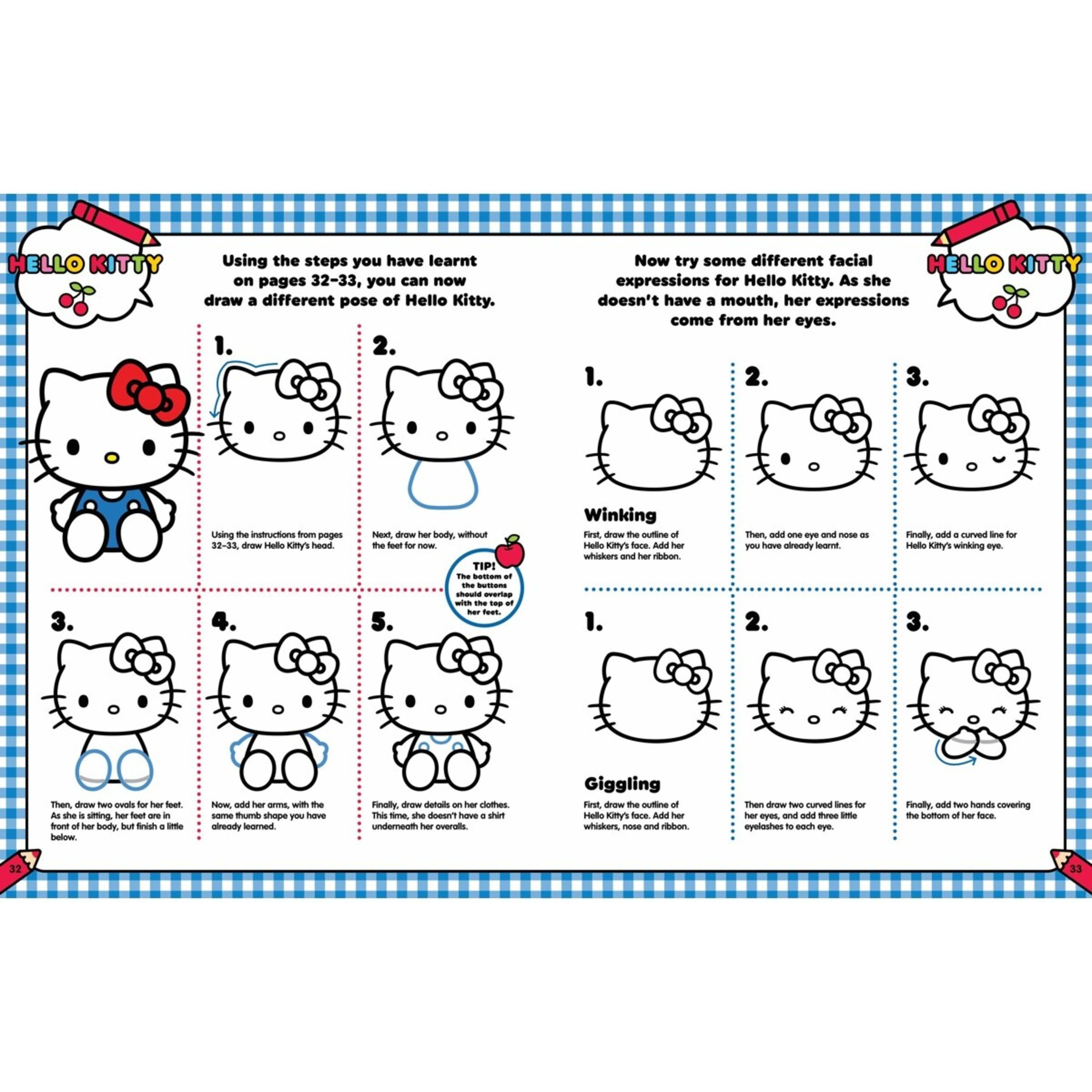 2 Hello Kitty and Friends: How to Draw - Book, 2 of 5