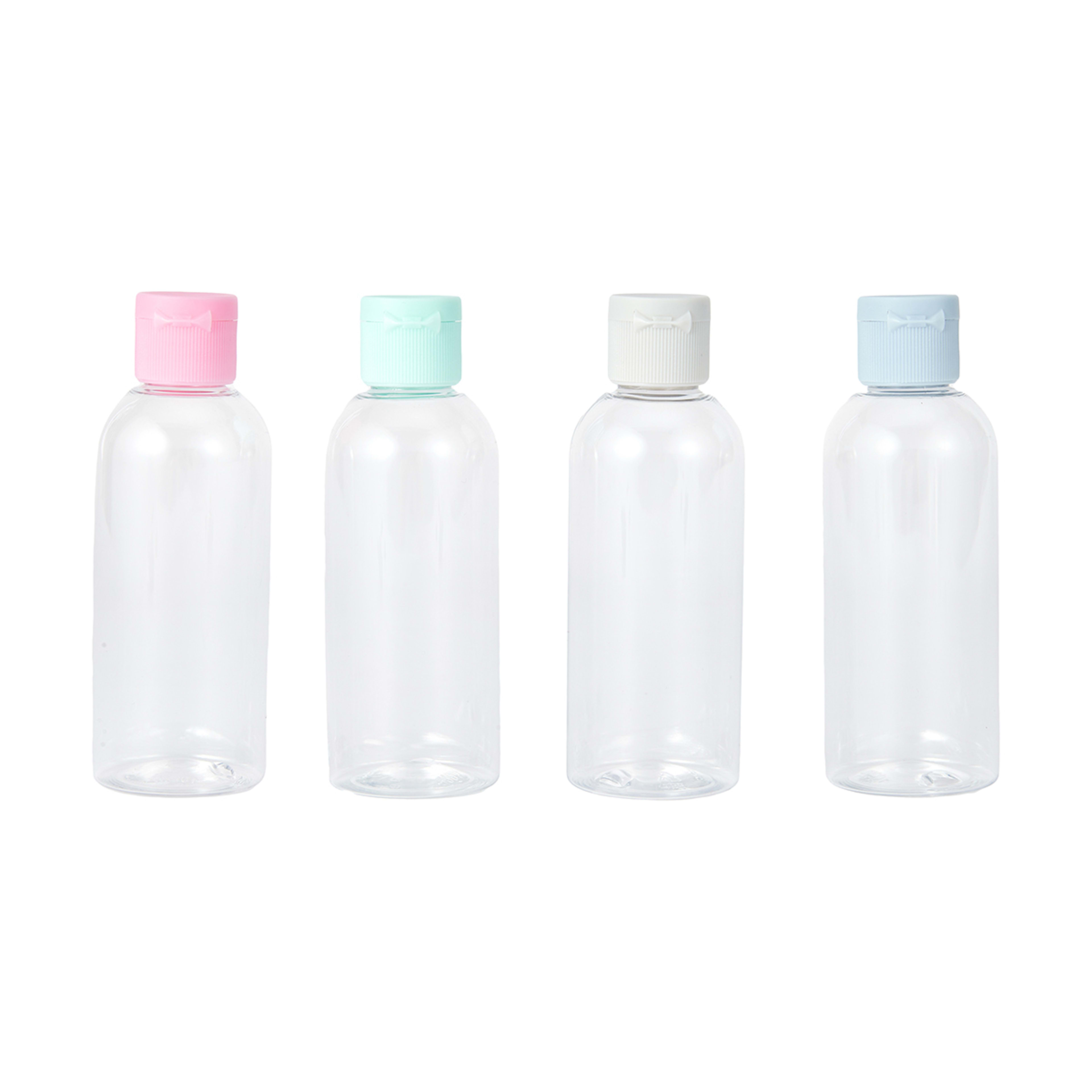 4 Pack Travel Solutions Flip Top Bottles Kmart NZ