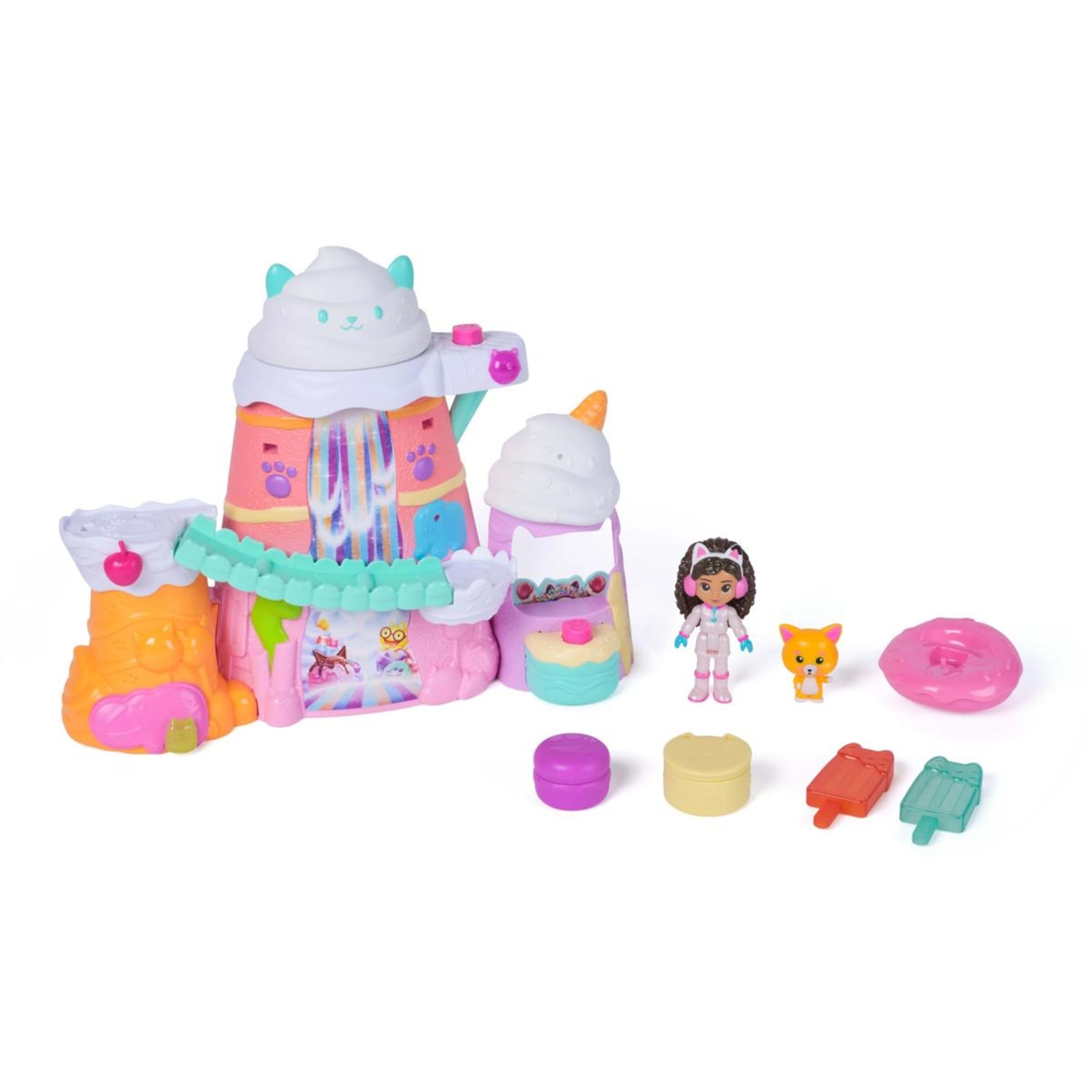 4 12 Piece Gabby's Dollhouse: The Movie Gabby's Sweet Treat Mountain Playset, 4 of 7