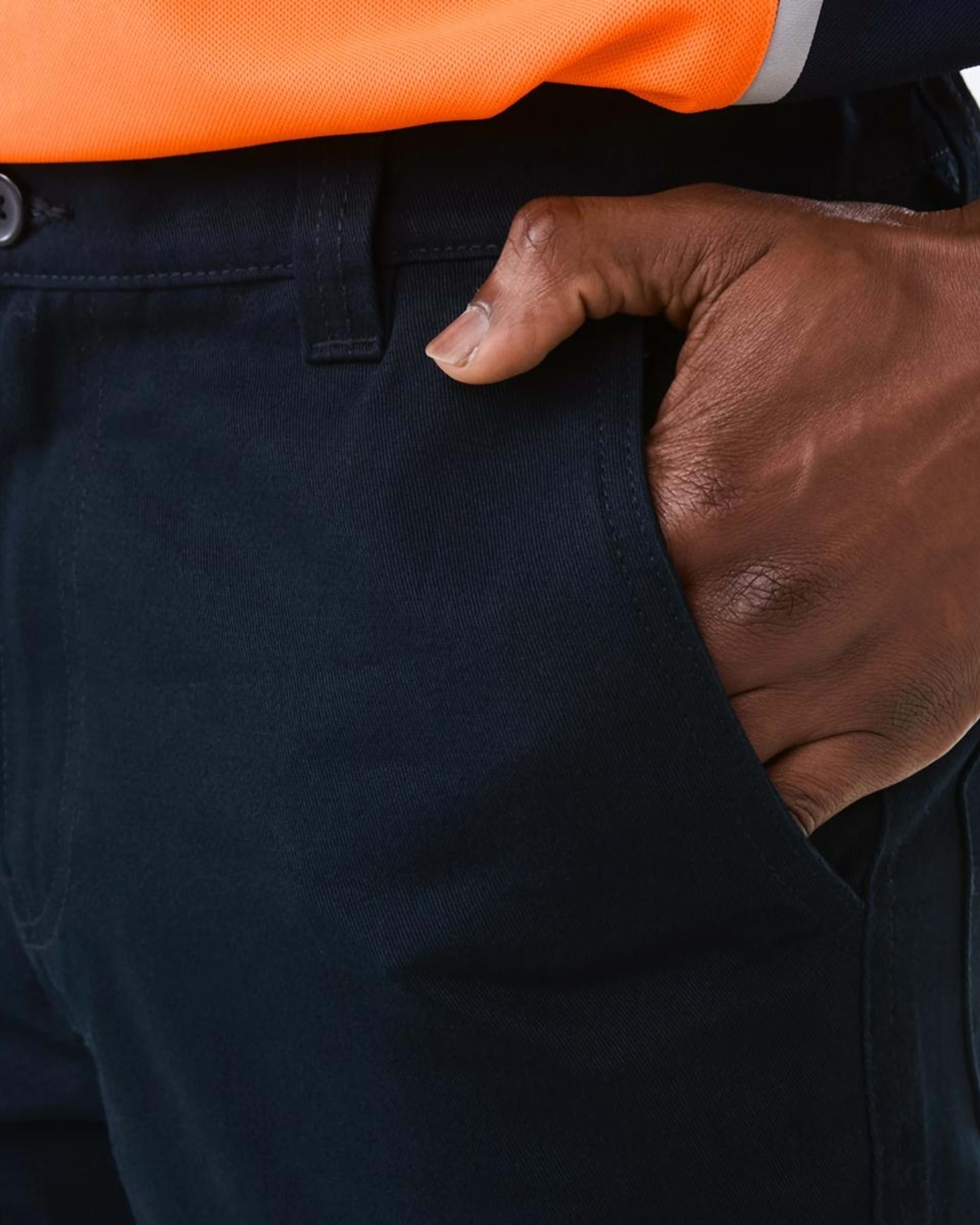 4 Work Drill Pants SKY CAPTAIN, 4 of 5