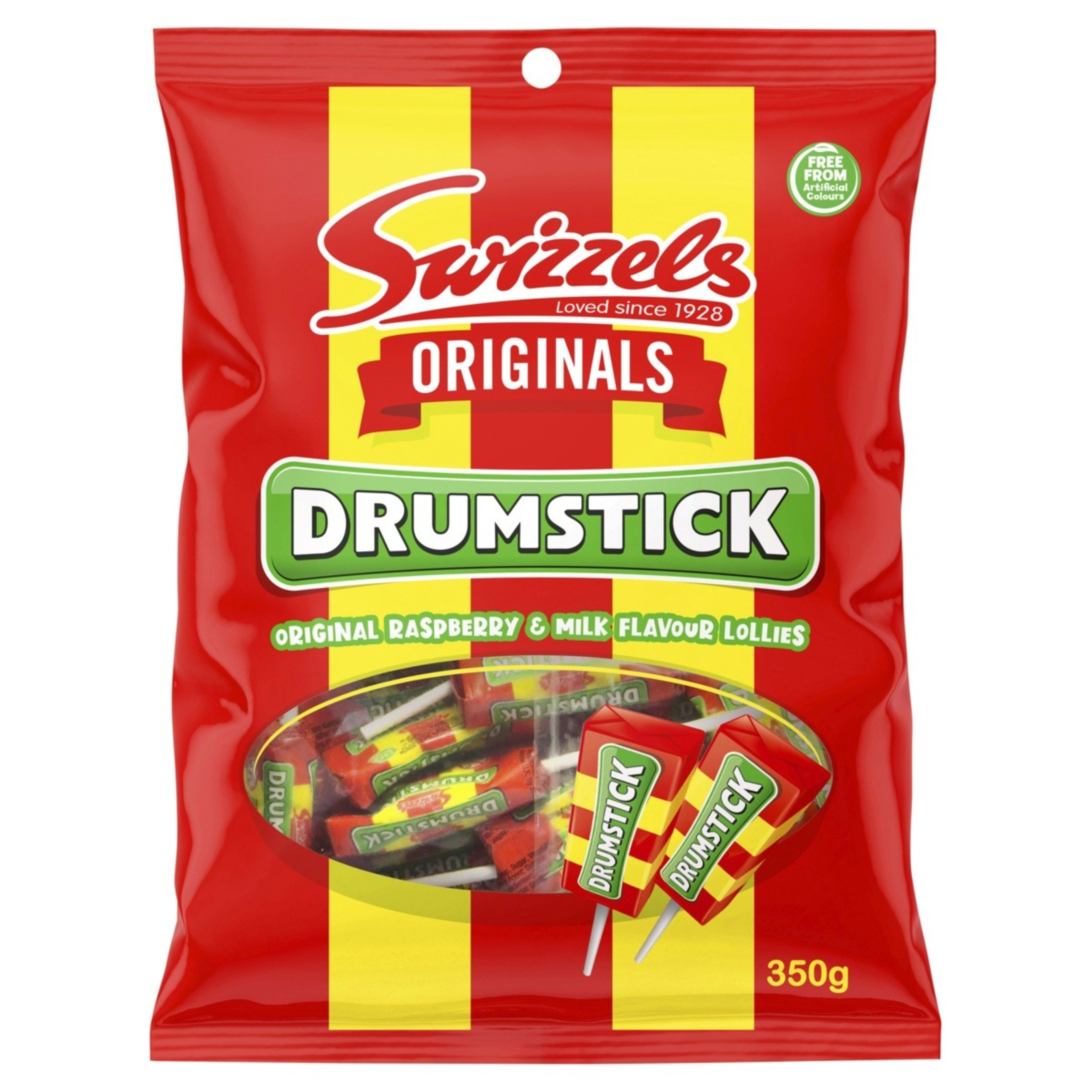 1 Swizzels Originals Drumstick Pops 350g