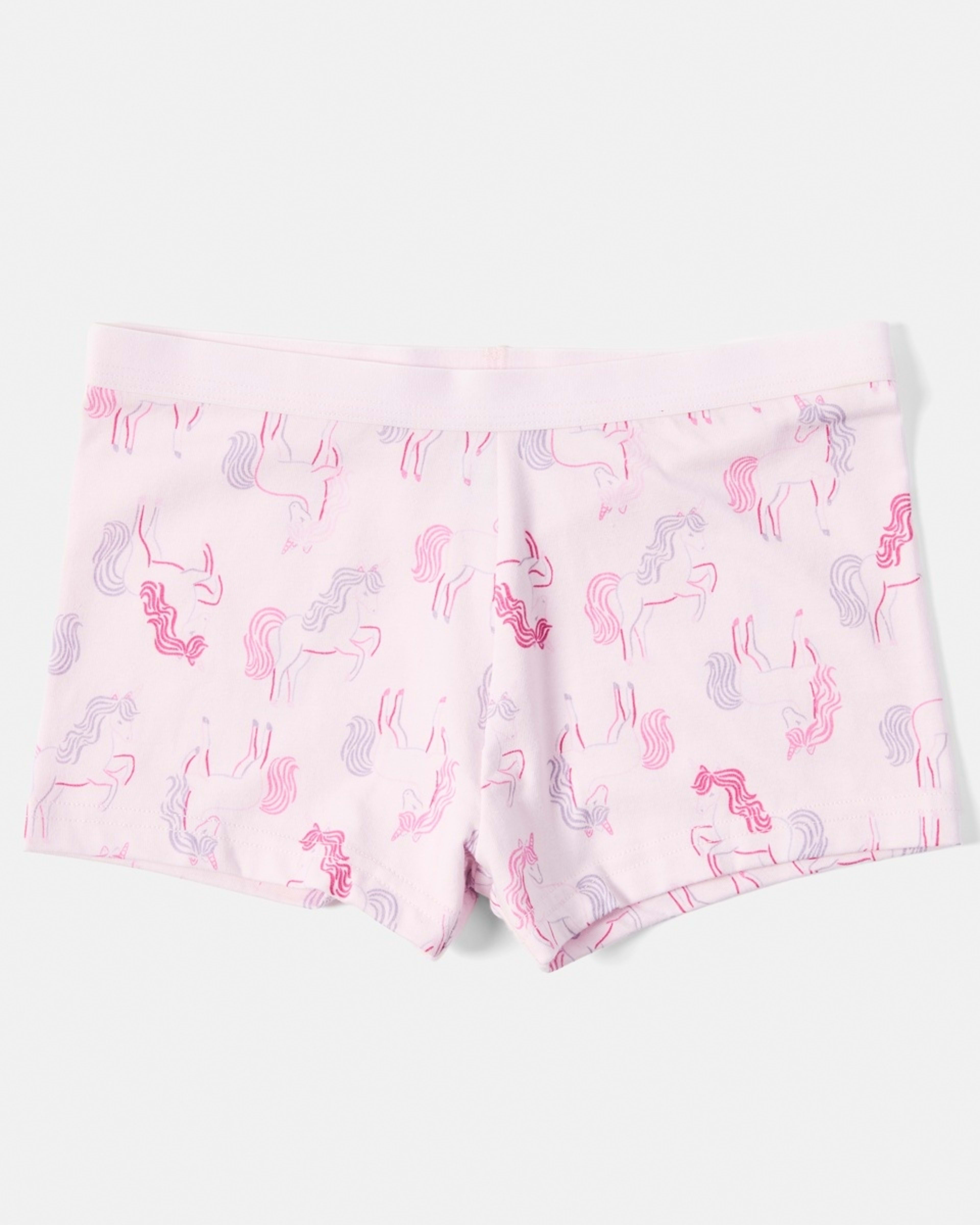 3 5 Pack Print Shorties UNICORNS, 3 of 8