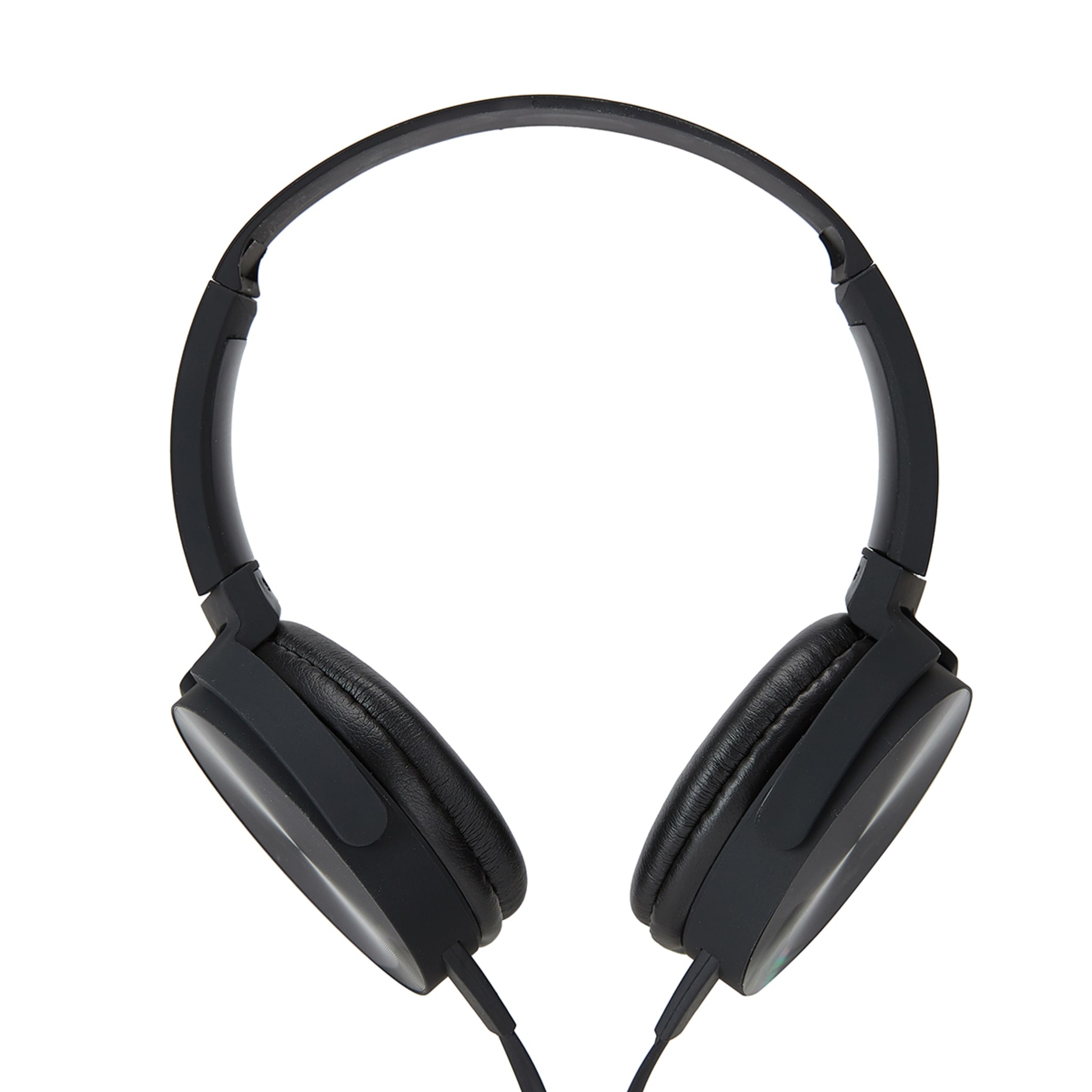 OnEar Wired Headphones Black Kmart