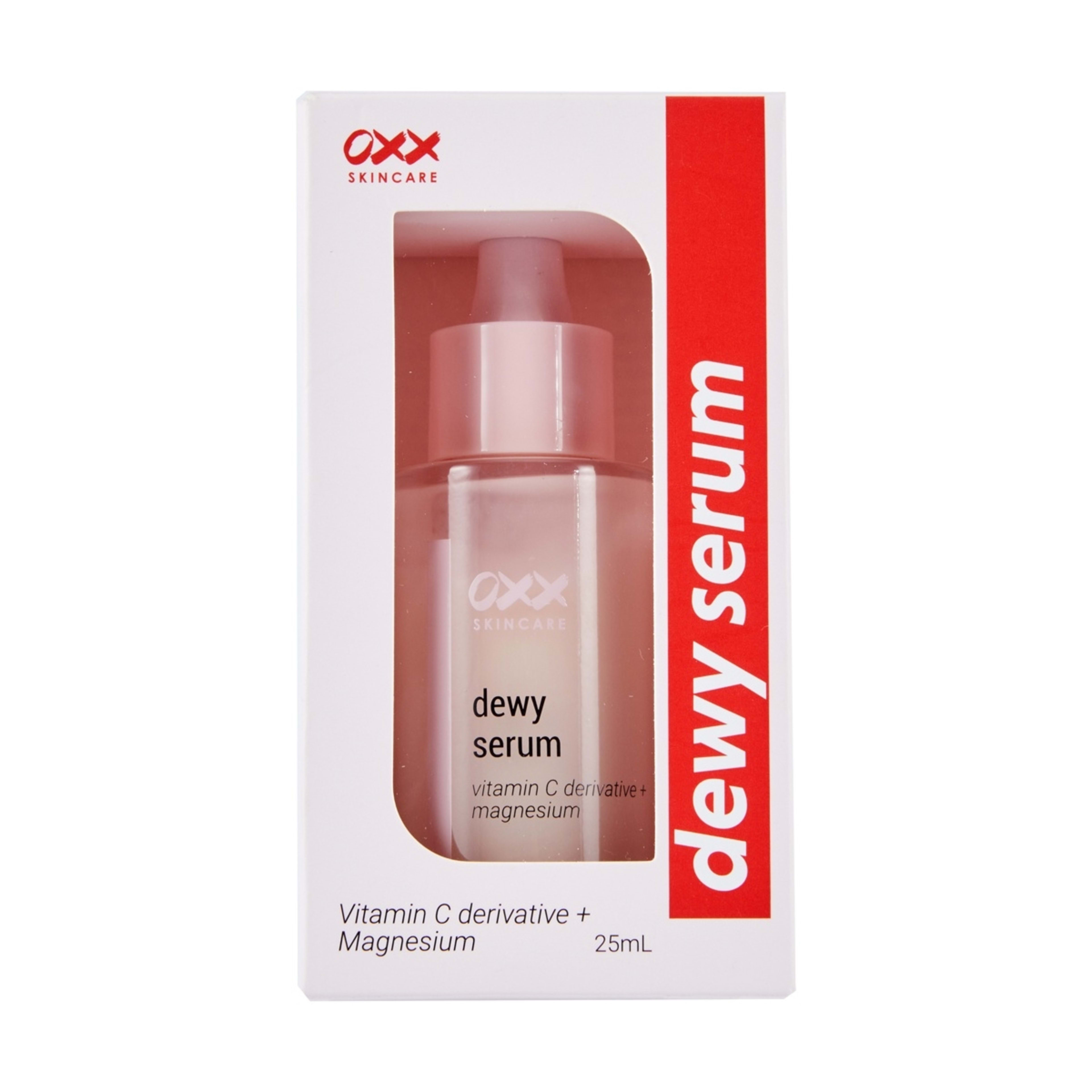 1 OXX Skincare Dewy Serum 25ml - Vitamin C Derivative and Magnesium