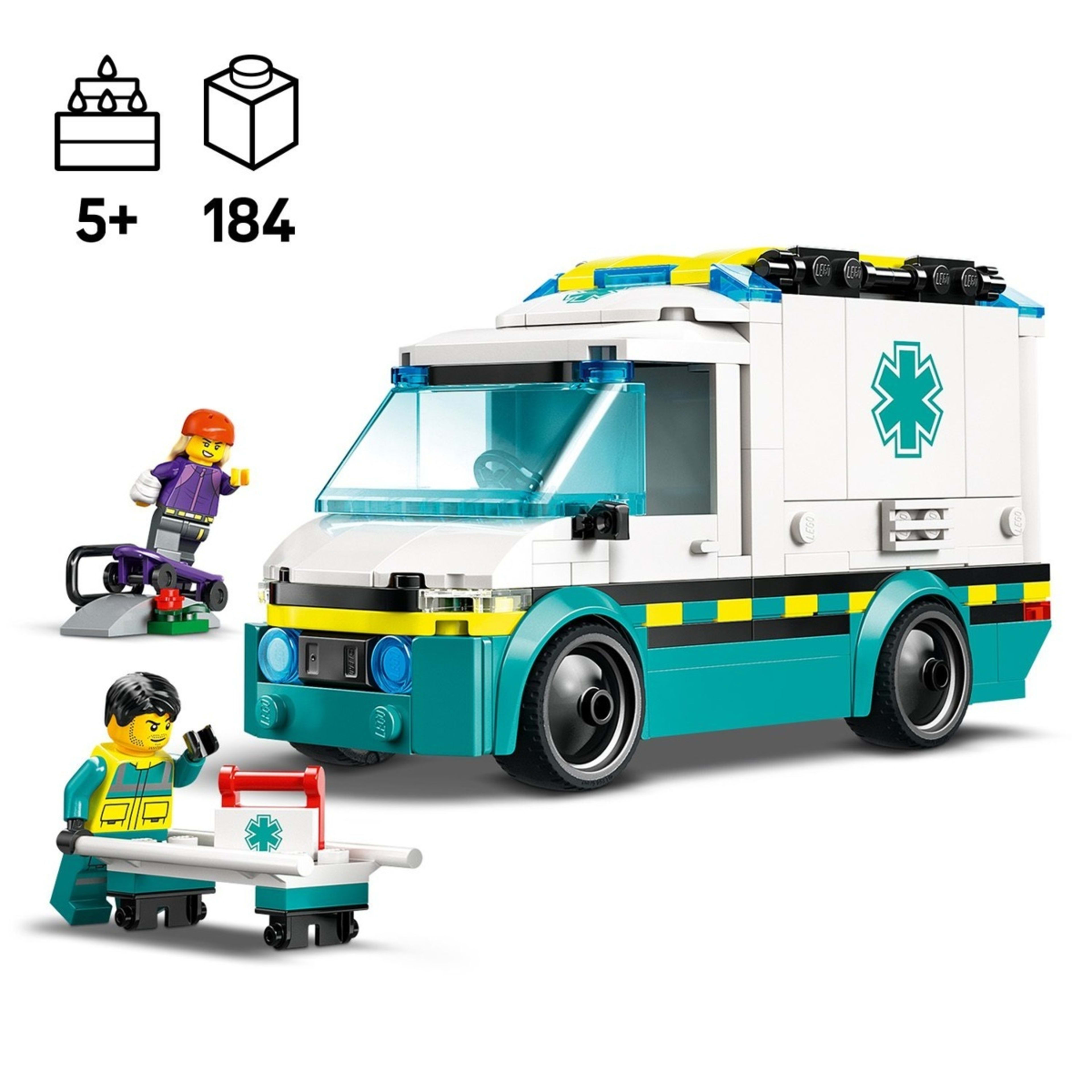 4 LEGO City Emergency Ambulance 60451, 4 of 11