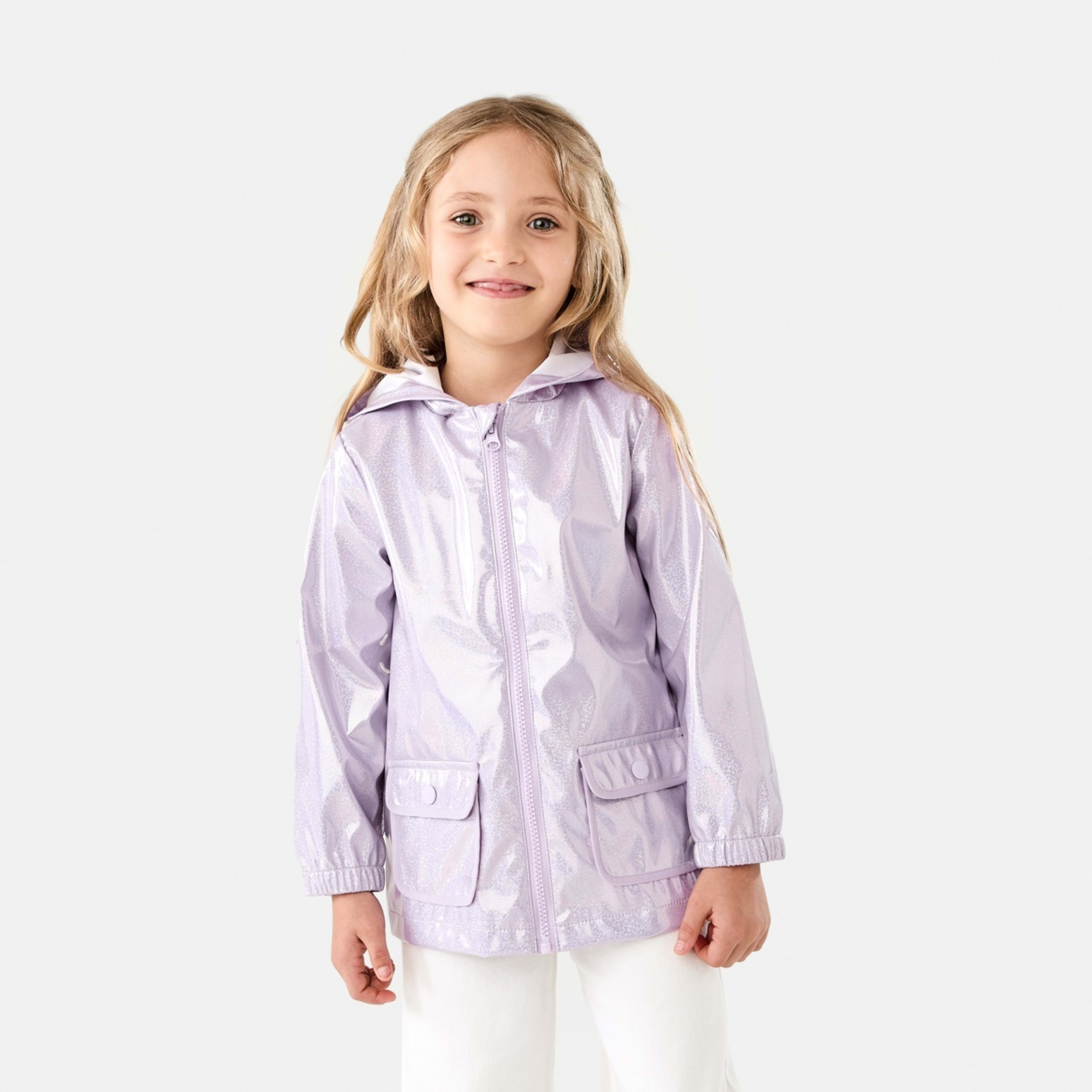 2 Sparkle Rain Coat Sparkle Lilac, 2 of 10