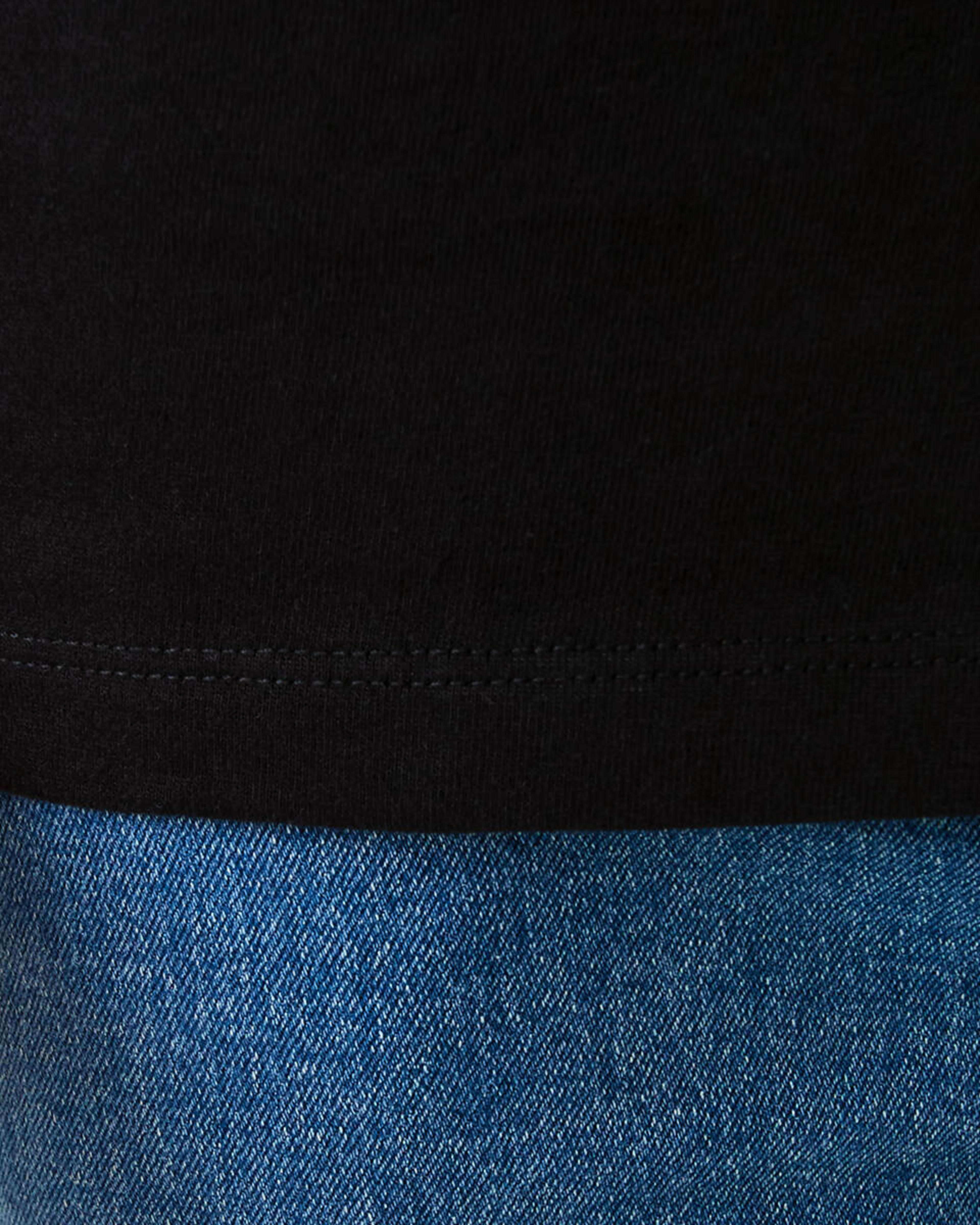 6 Oversized Heavyweight T-shirt Black, 6 of 6