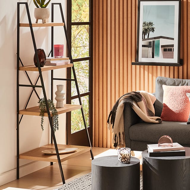 Blake Ladder Bookshelf Kmart